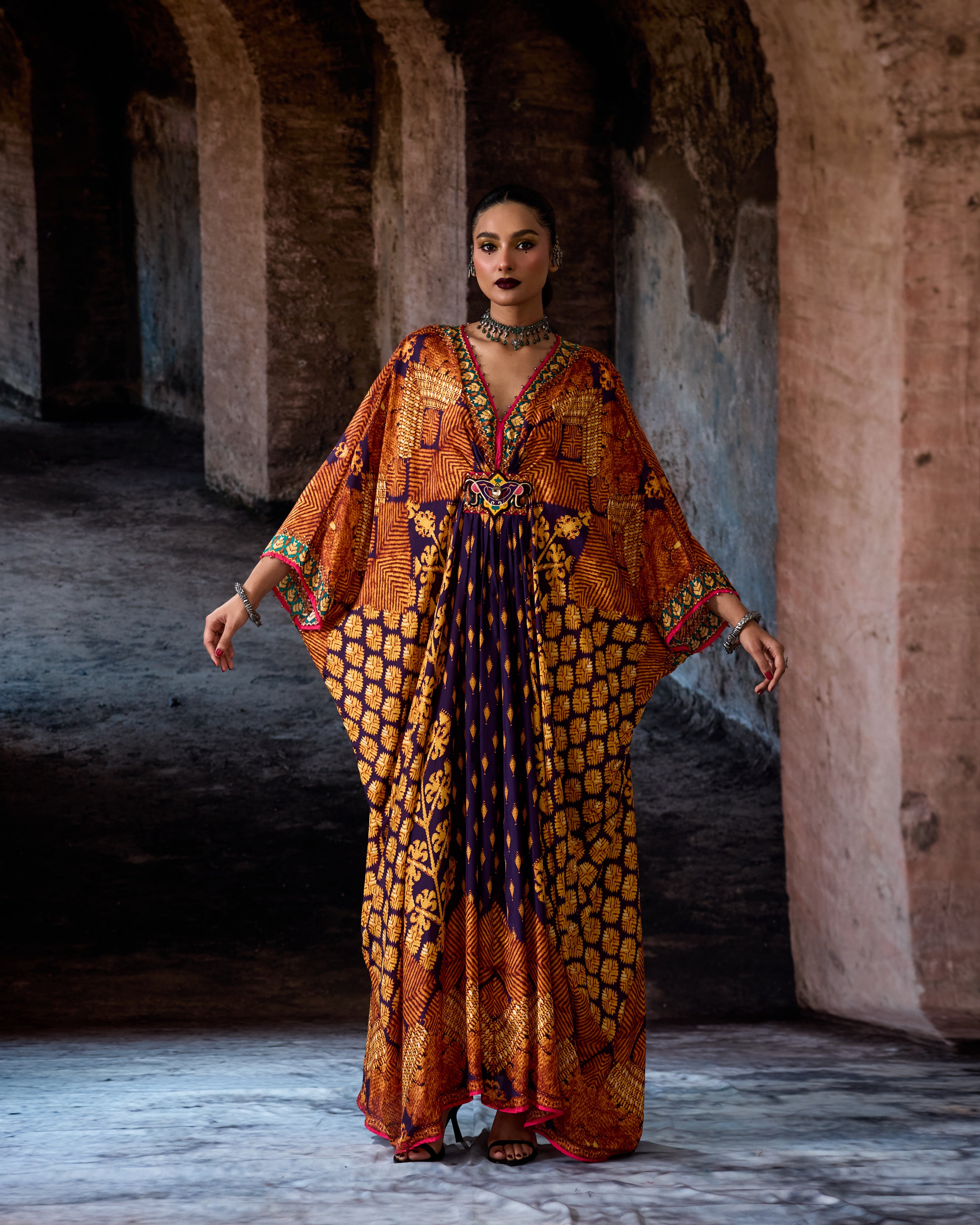 Bethari : Imama - Purple/Gold