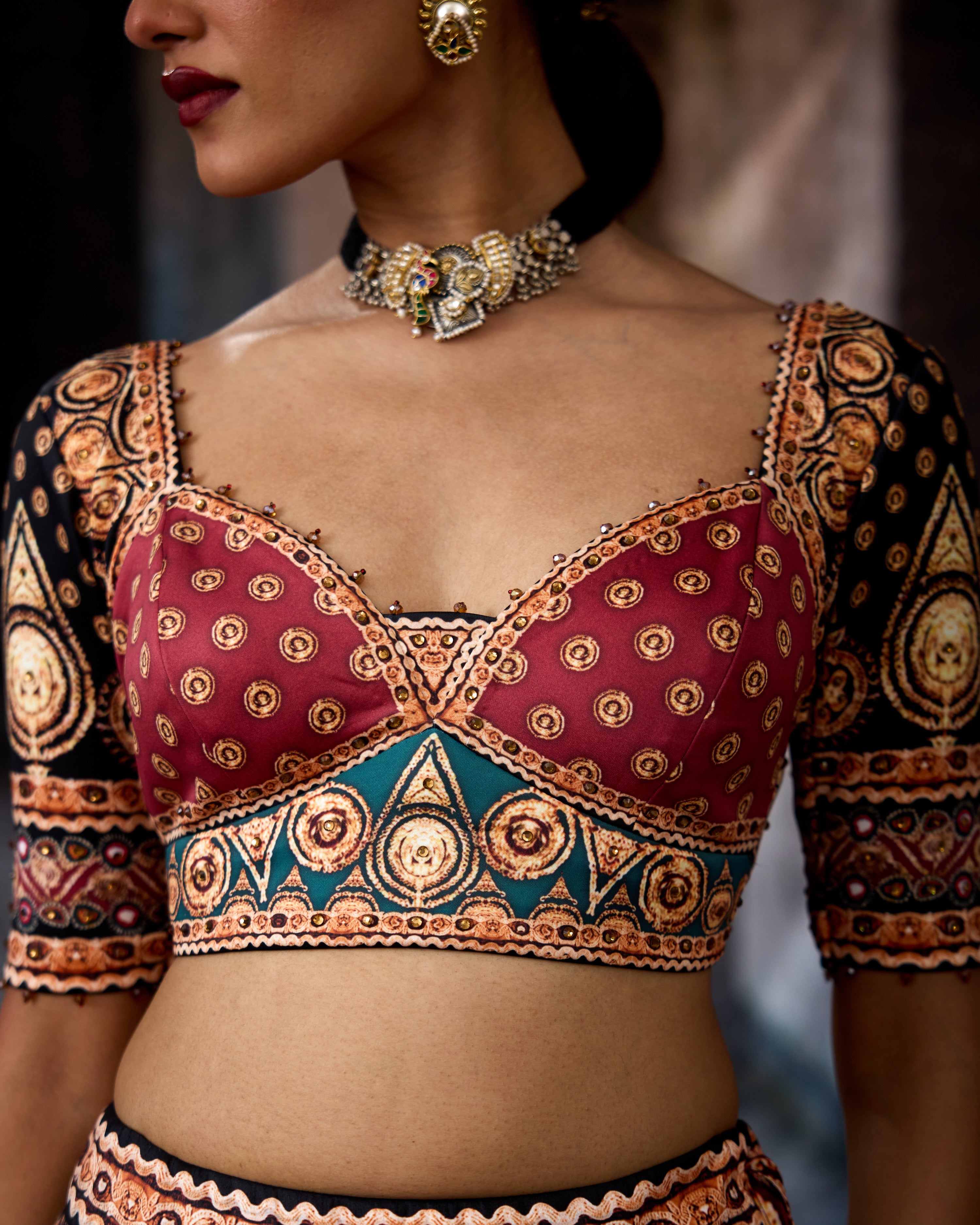 Bethari : Leela - Maroon