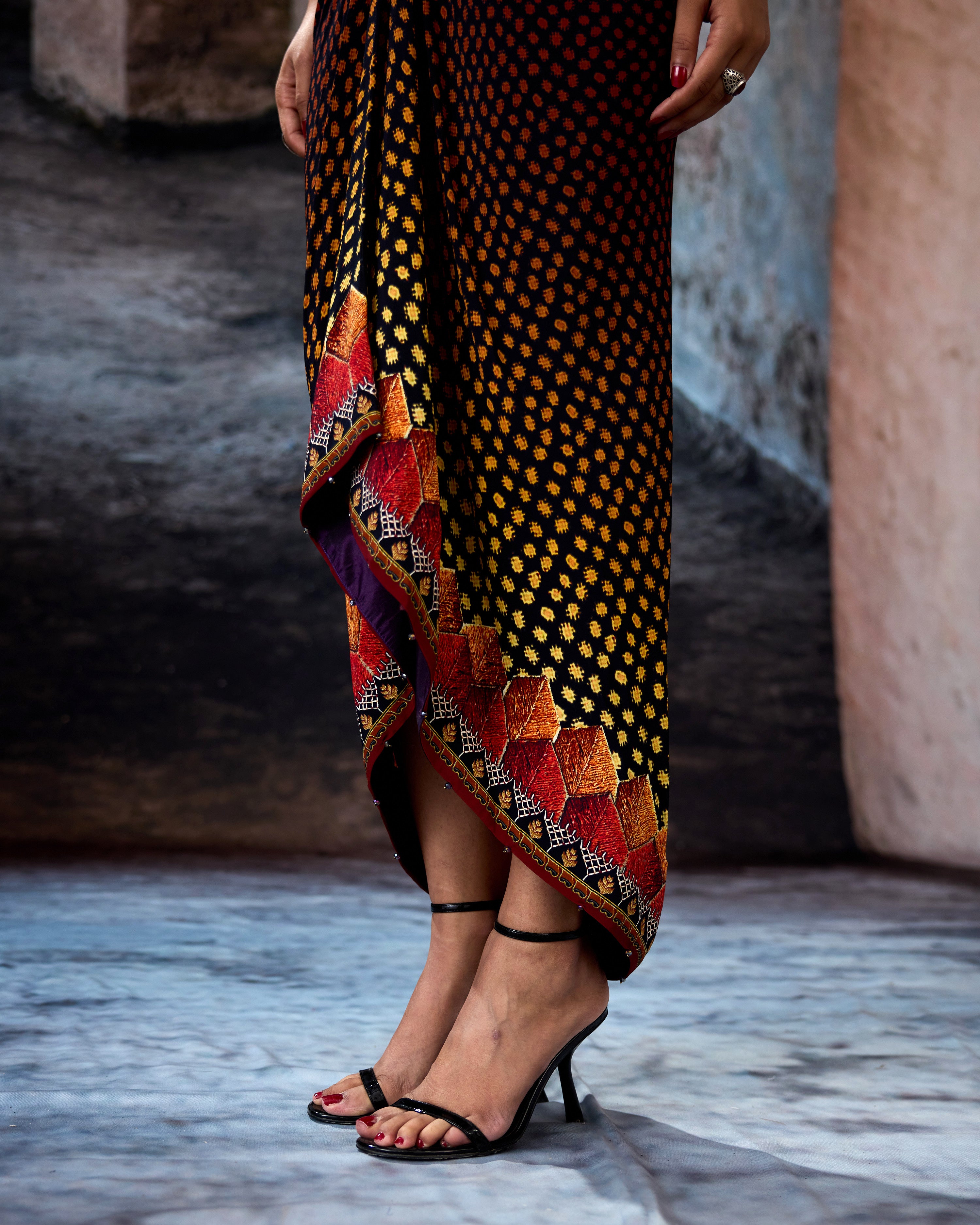 Bethari : Jannat/Corset/Draupati - Plum/Gold