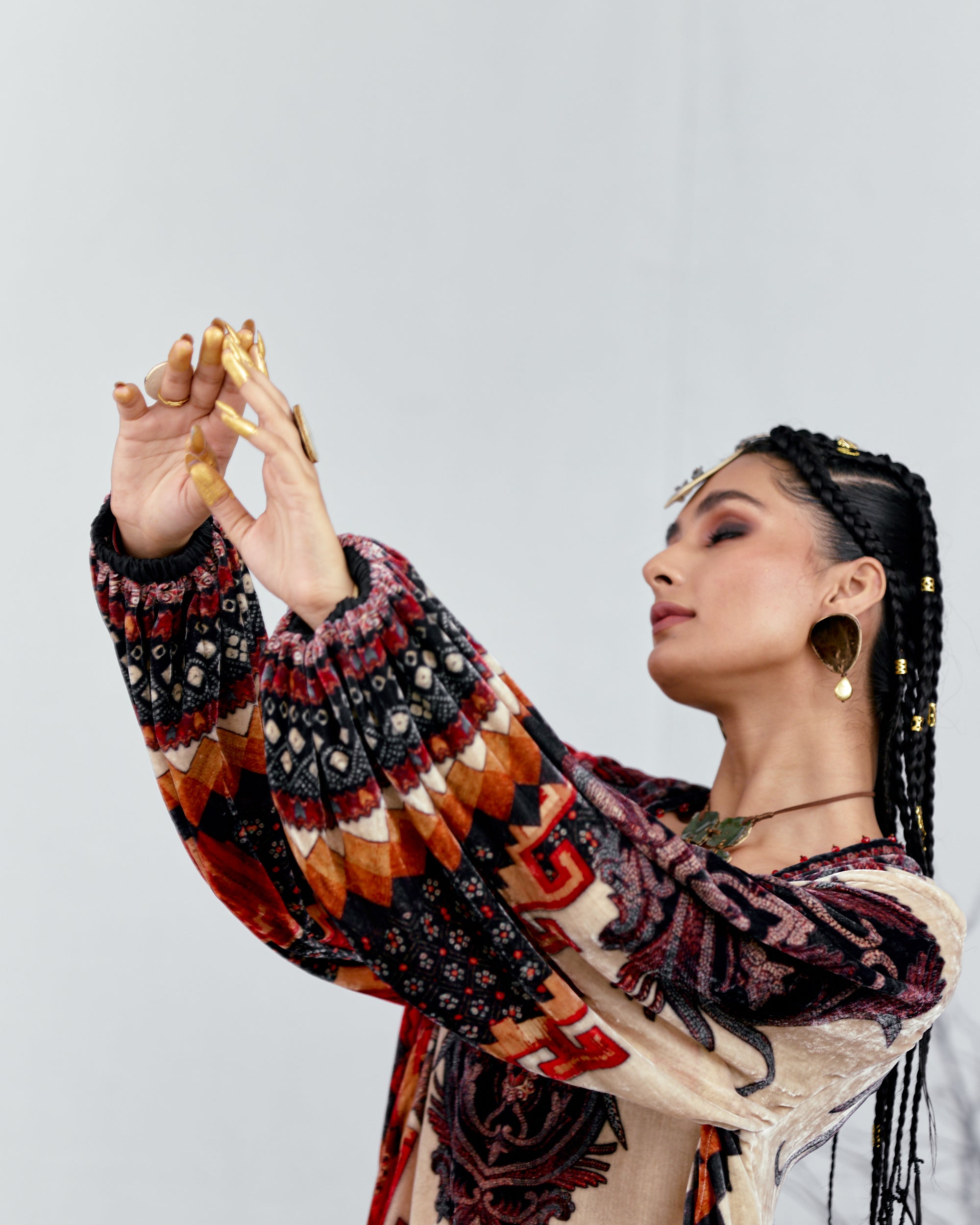 Tijori : Sanaa - Red/Beige