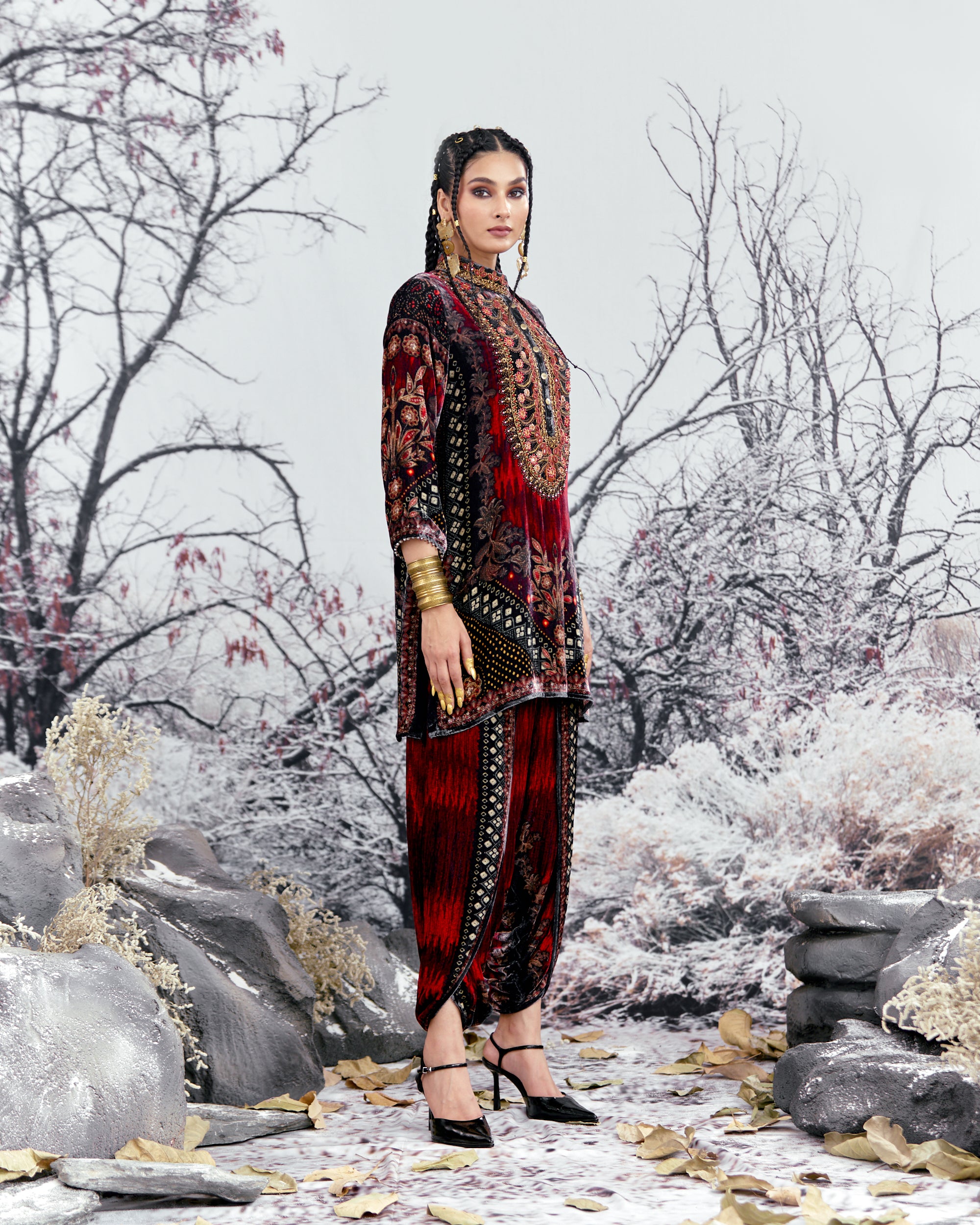 Tijori : Reza - Red/Black