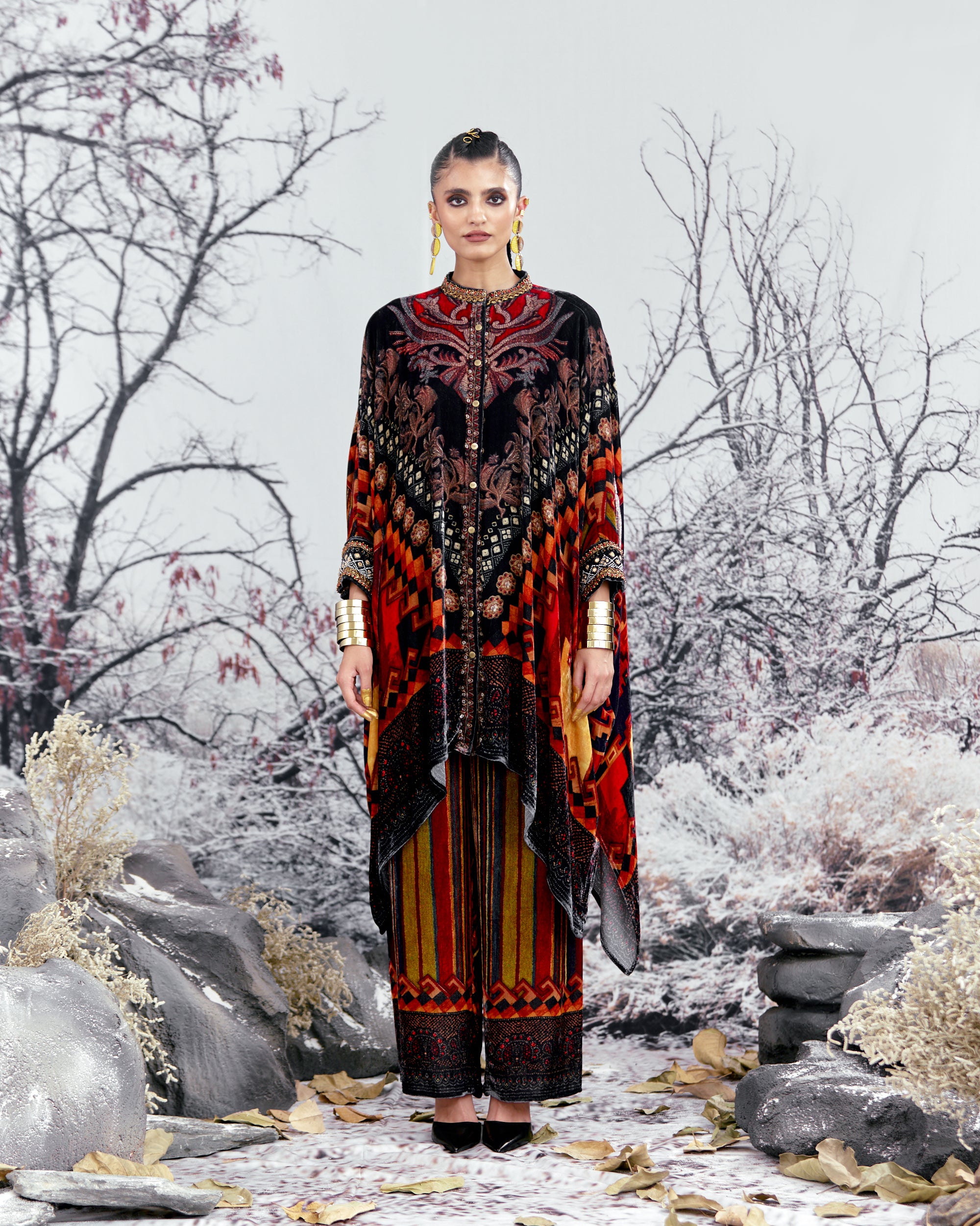 Tijori : Dakota - Black/Red