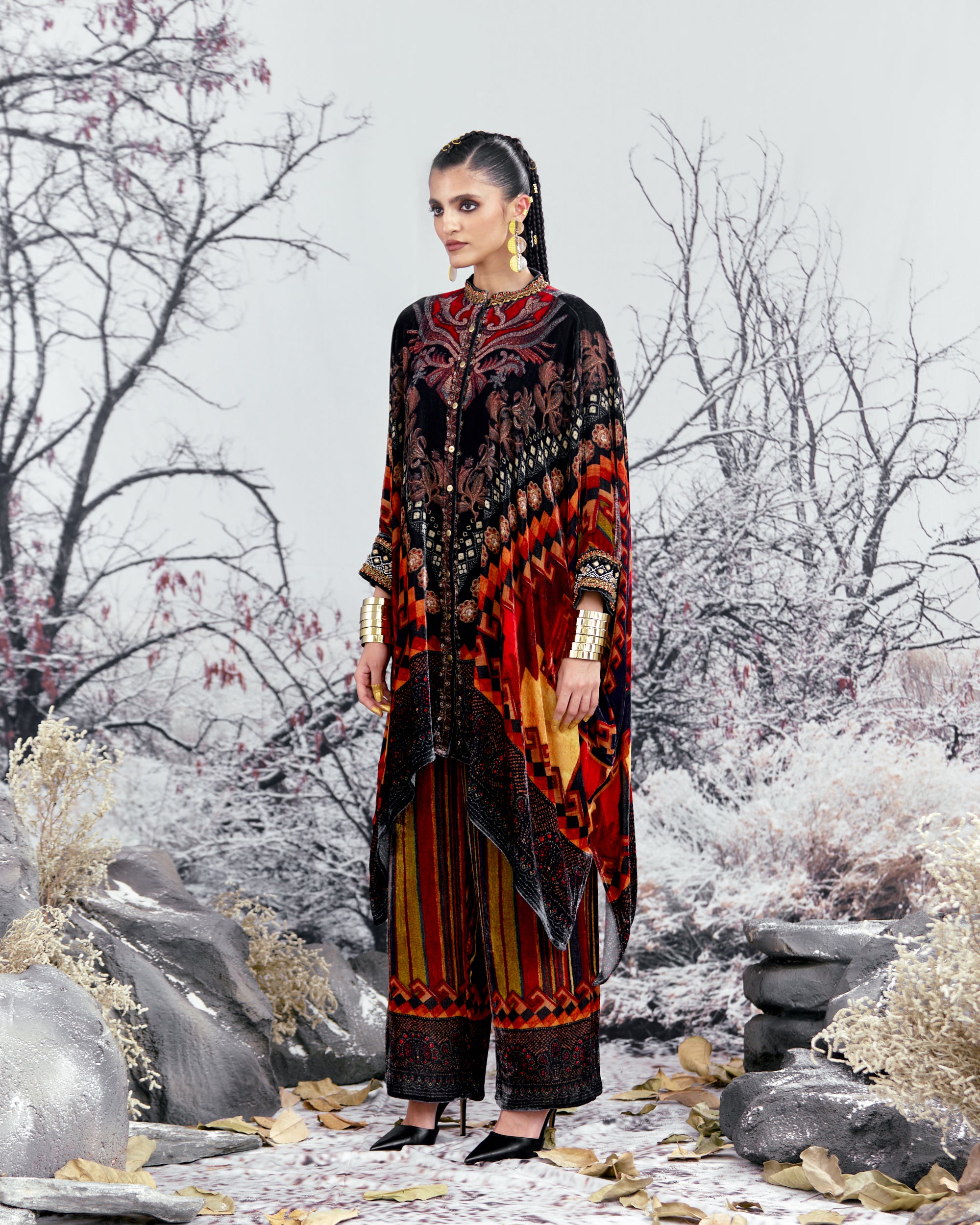 Tijori : Dakota - Black/Red