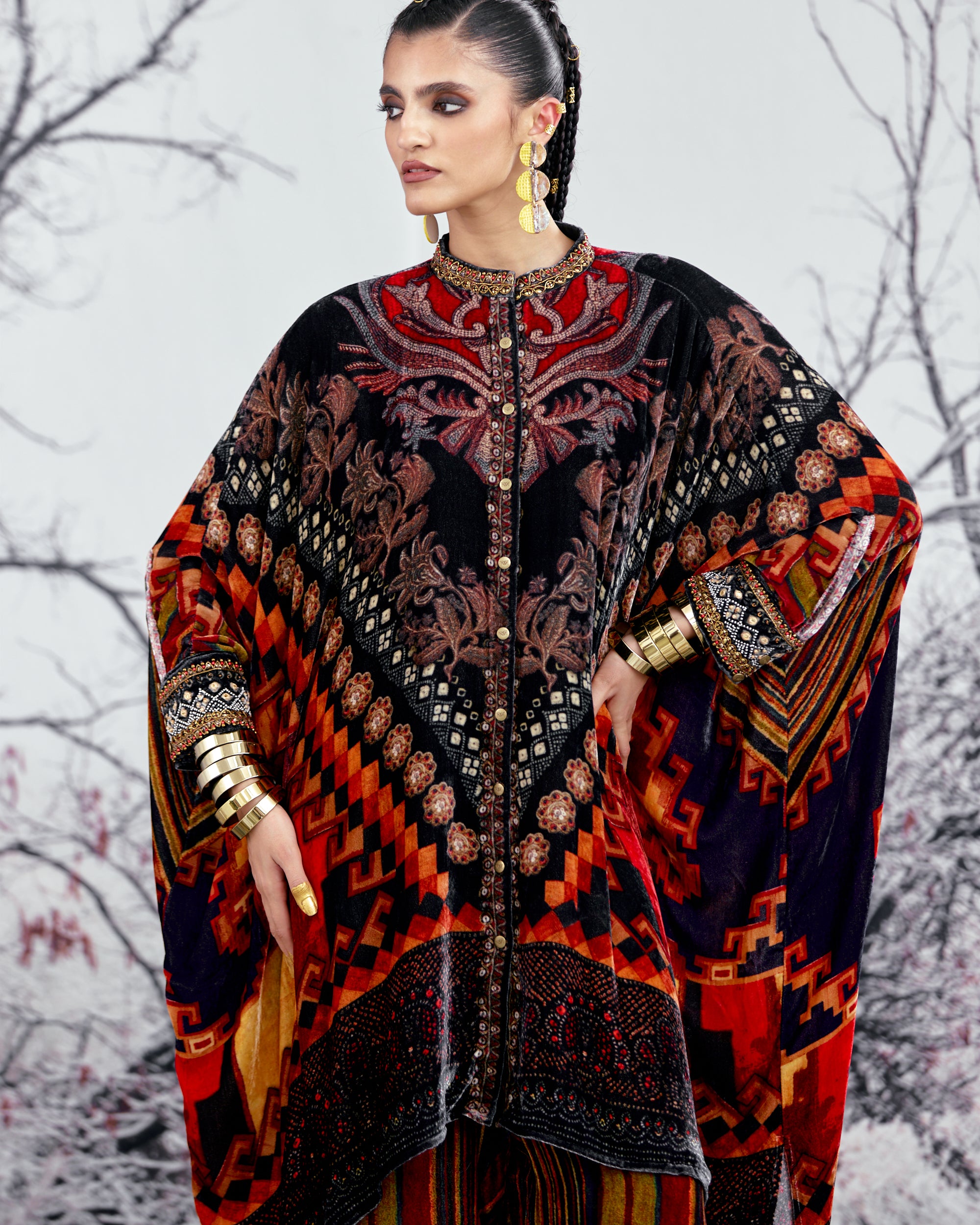 Tijori : Dakota - Black/Red