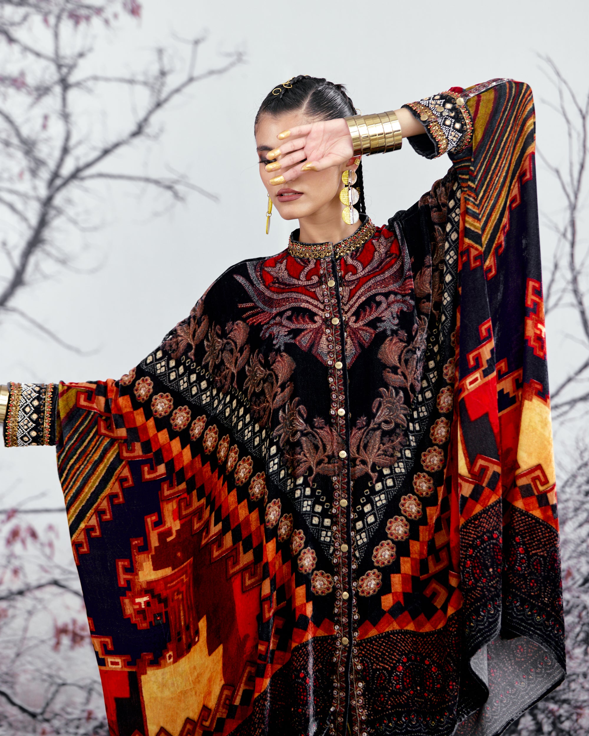 Tijori : Dakota - Black/Red