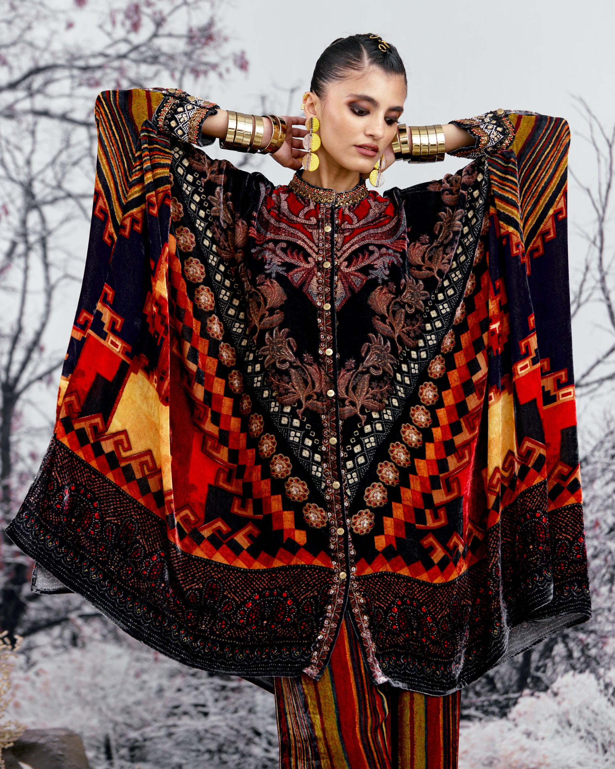 Tijori : Dakota - Black/Red