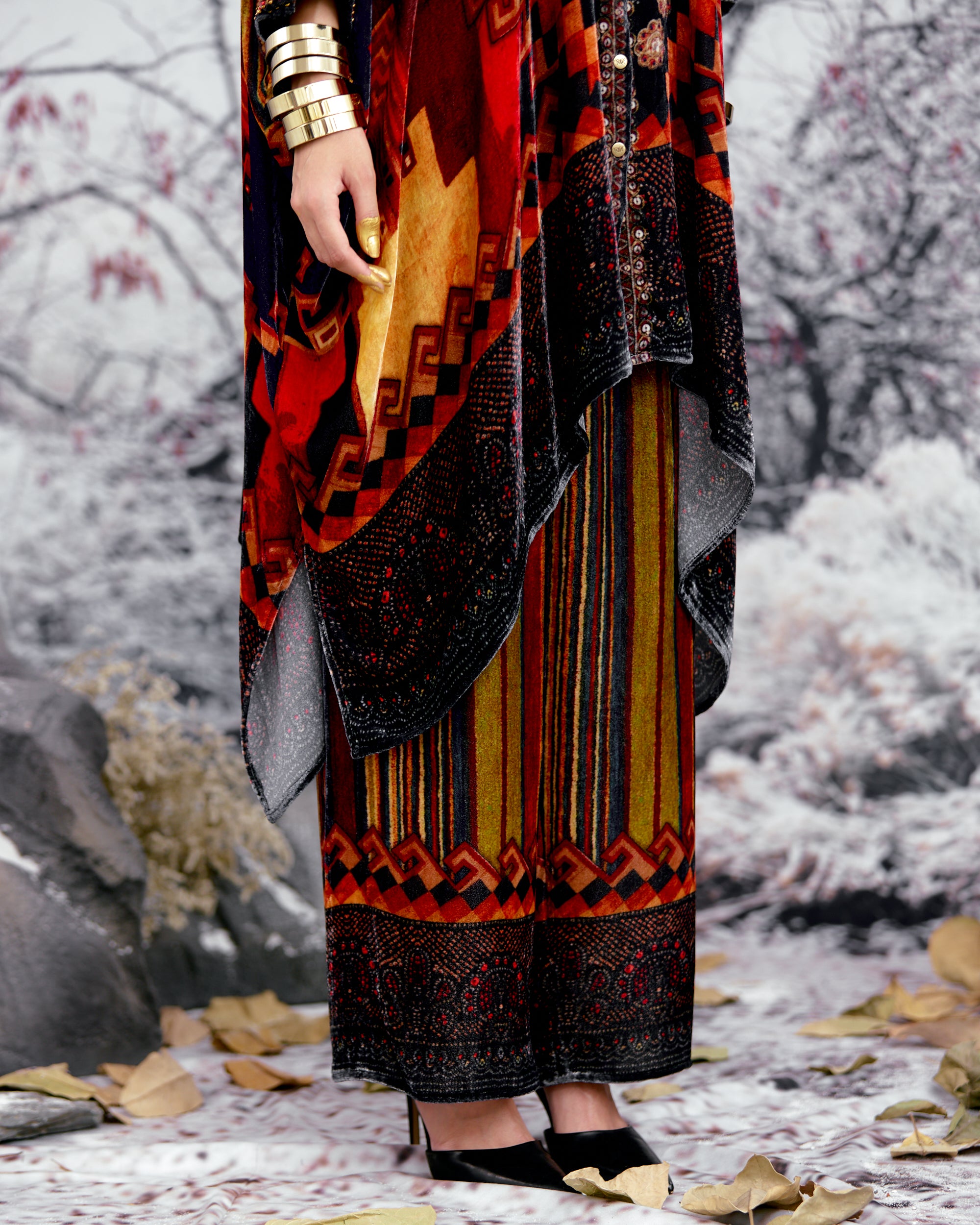 Tijori : Dakota - Black/Red