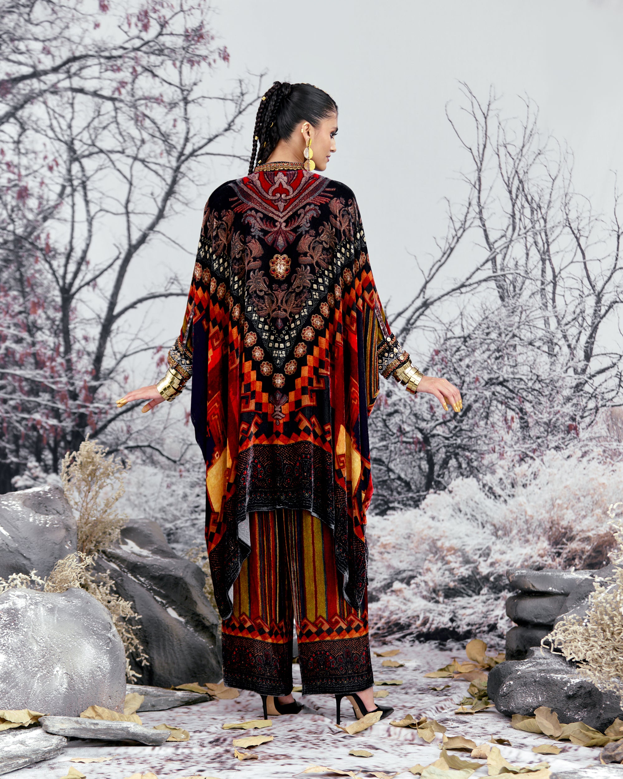 Tijori : Dakota - Black/Red
