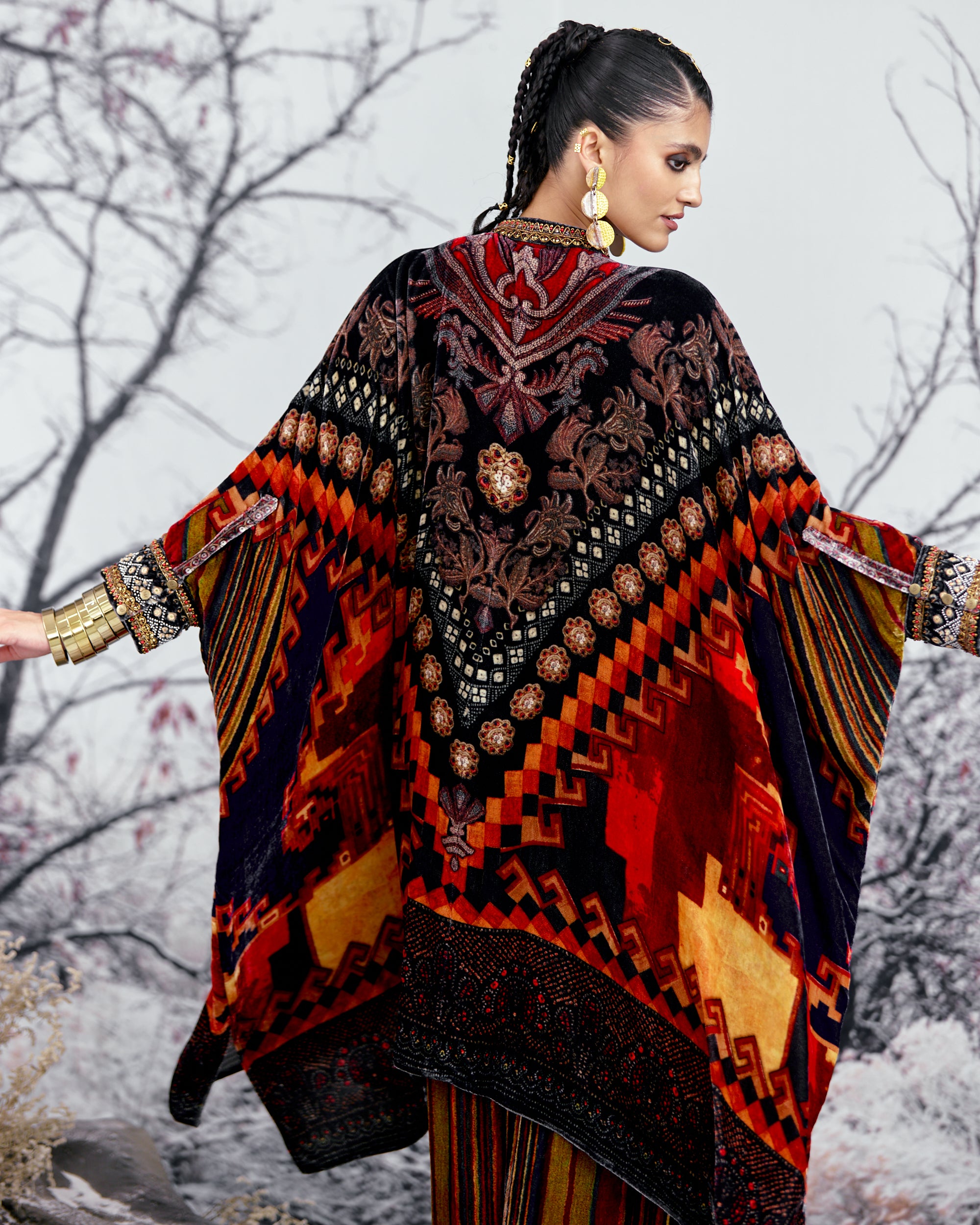 Tijori : Dakota - Black/Red