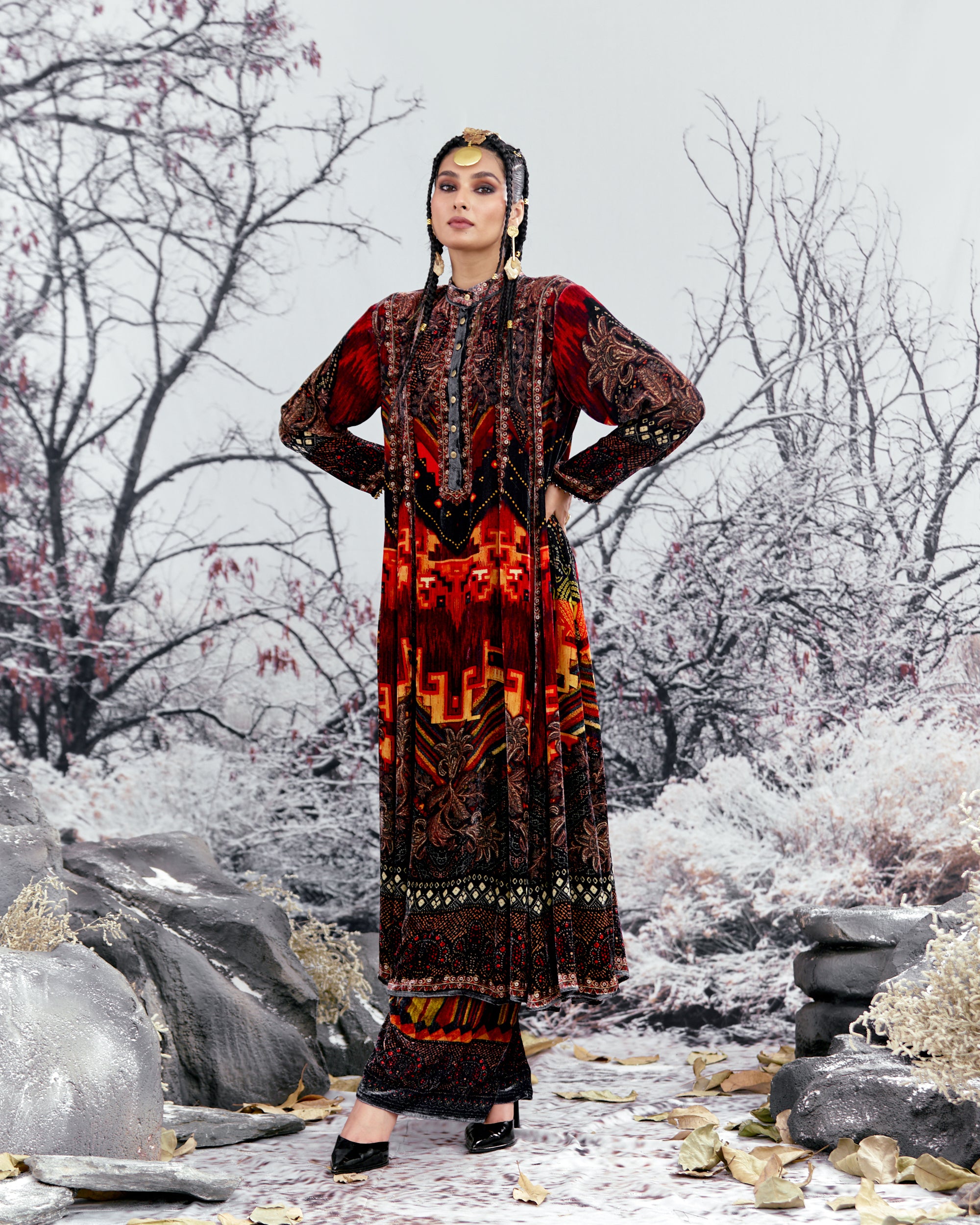 Tijori : Ada - Red/Black
