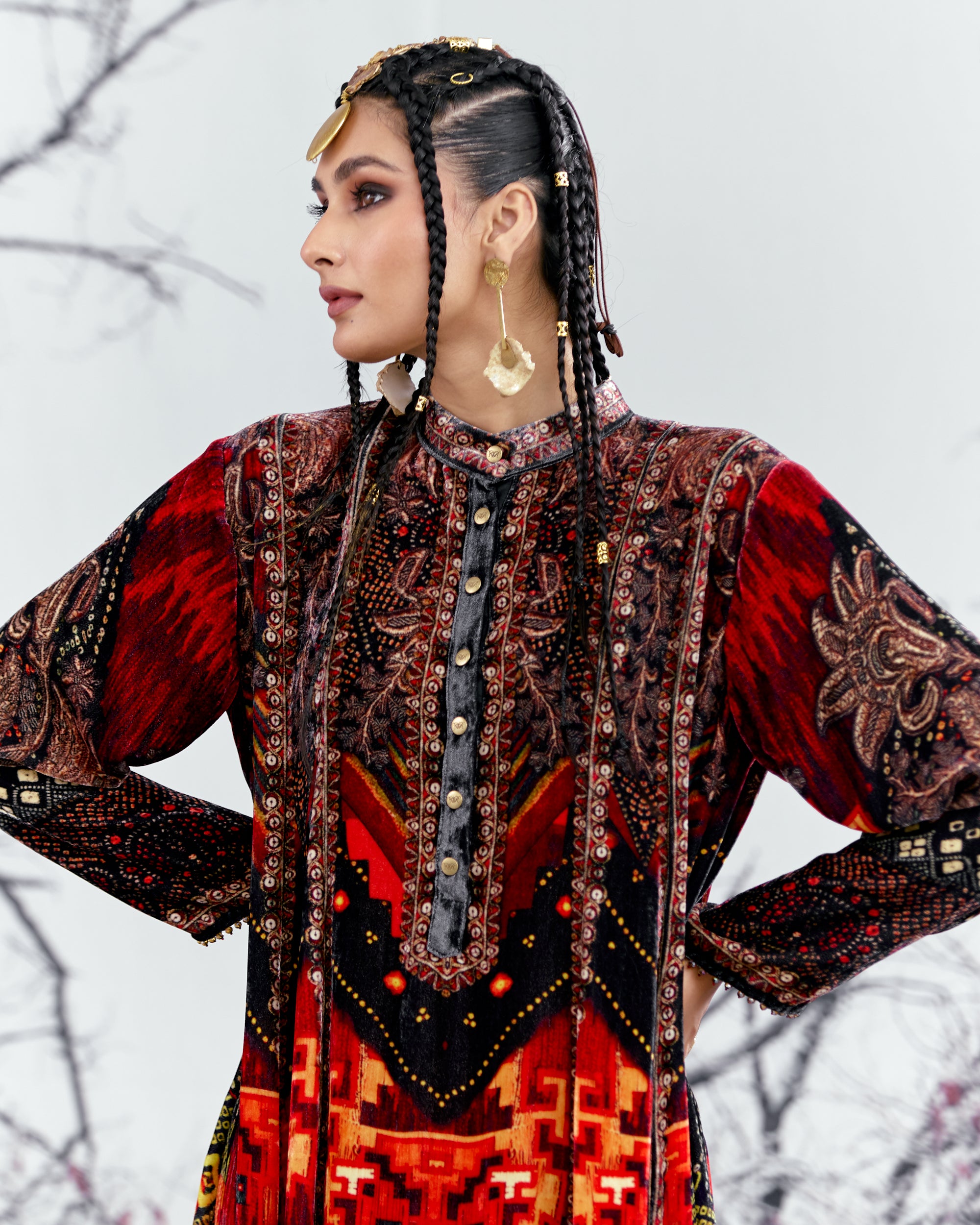 Tijori : Ada - Red/Black