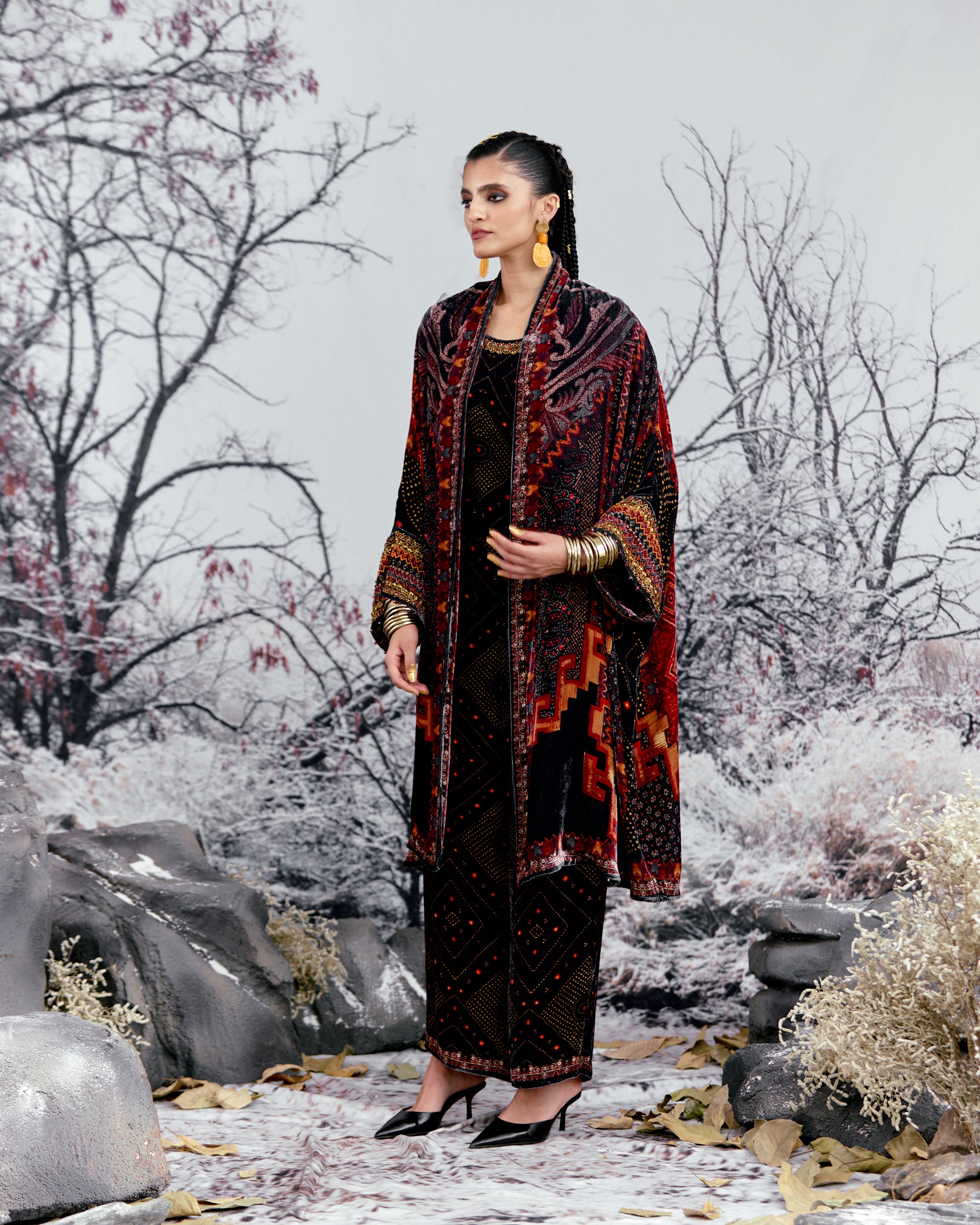 Tijori : Kimono - Black