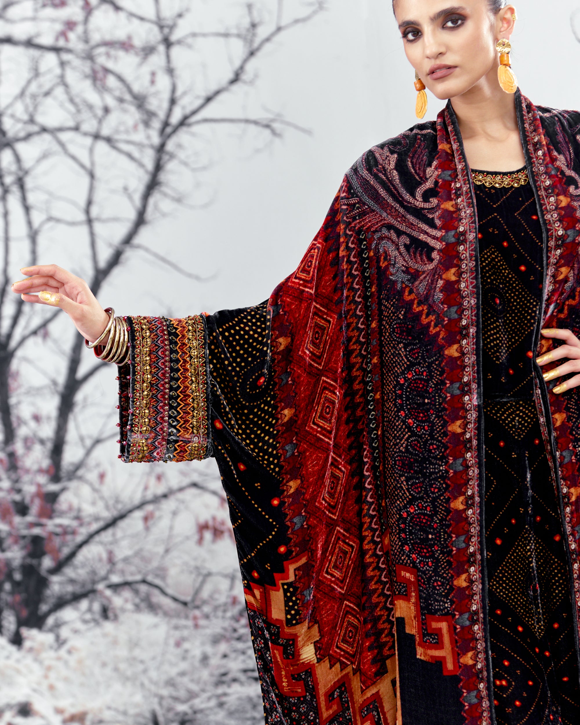 Tijori : Kimono - Black