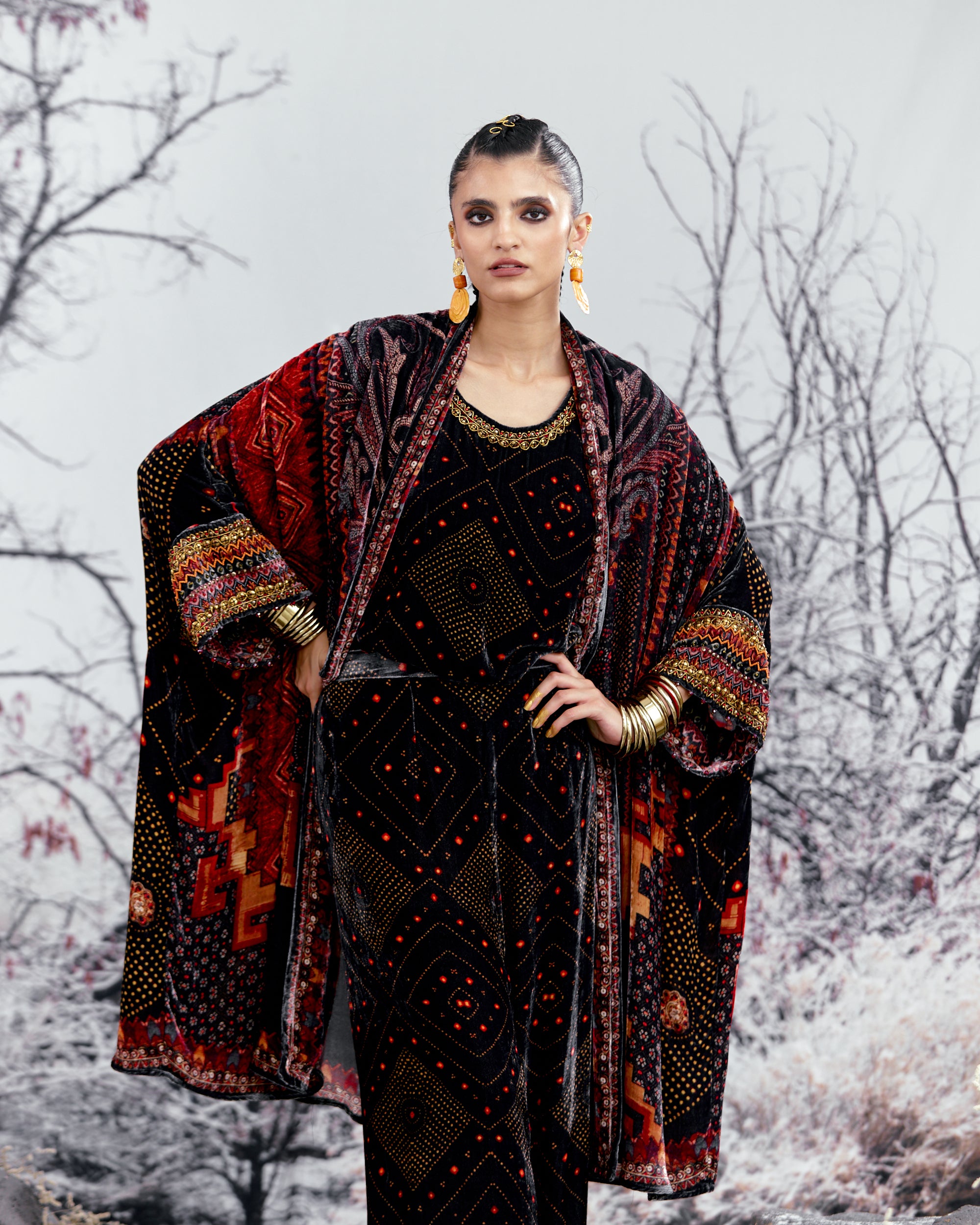 Tijori : Kimono - Black