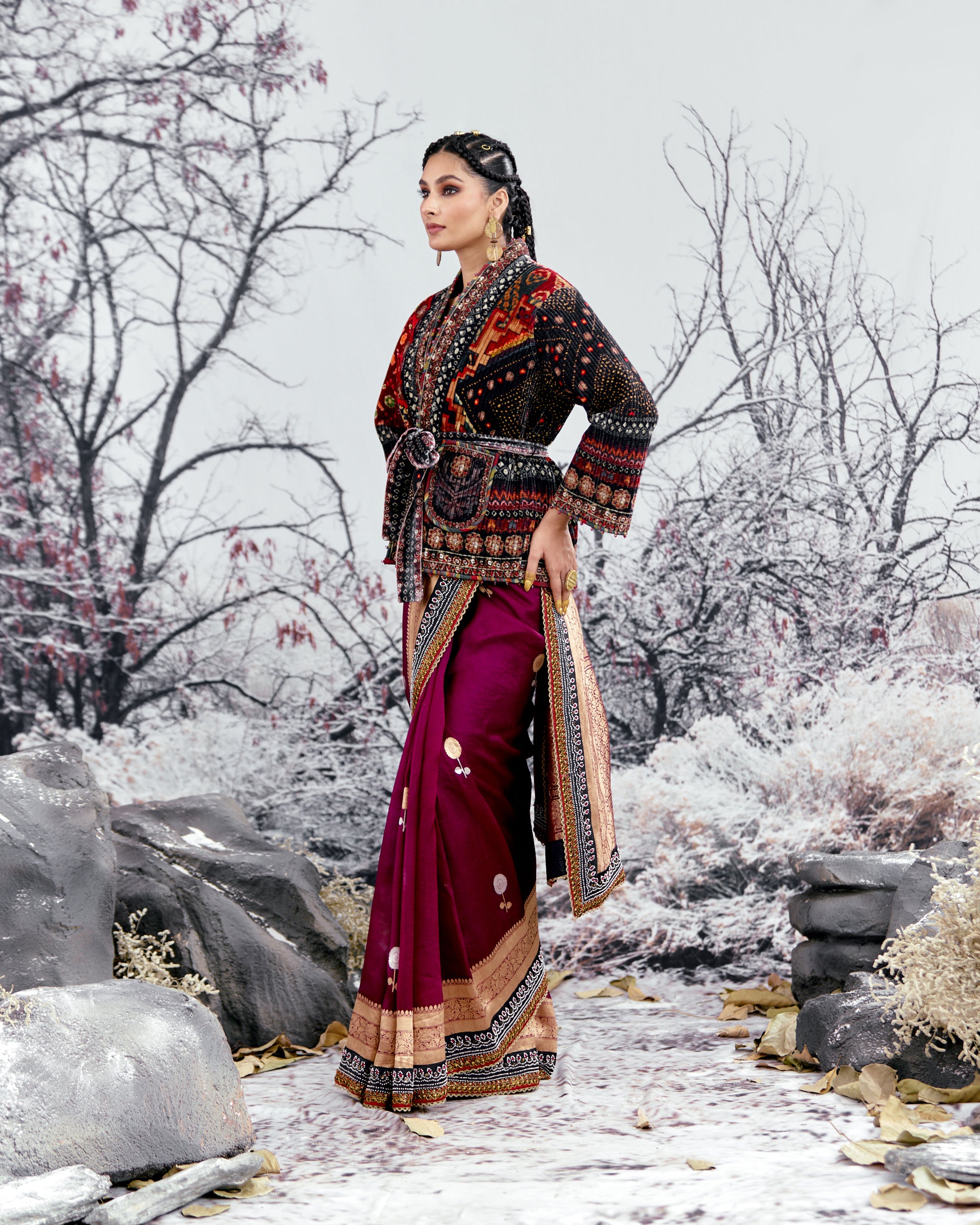Tijori : Quilla - Red/Black