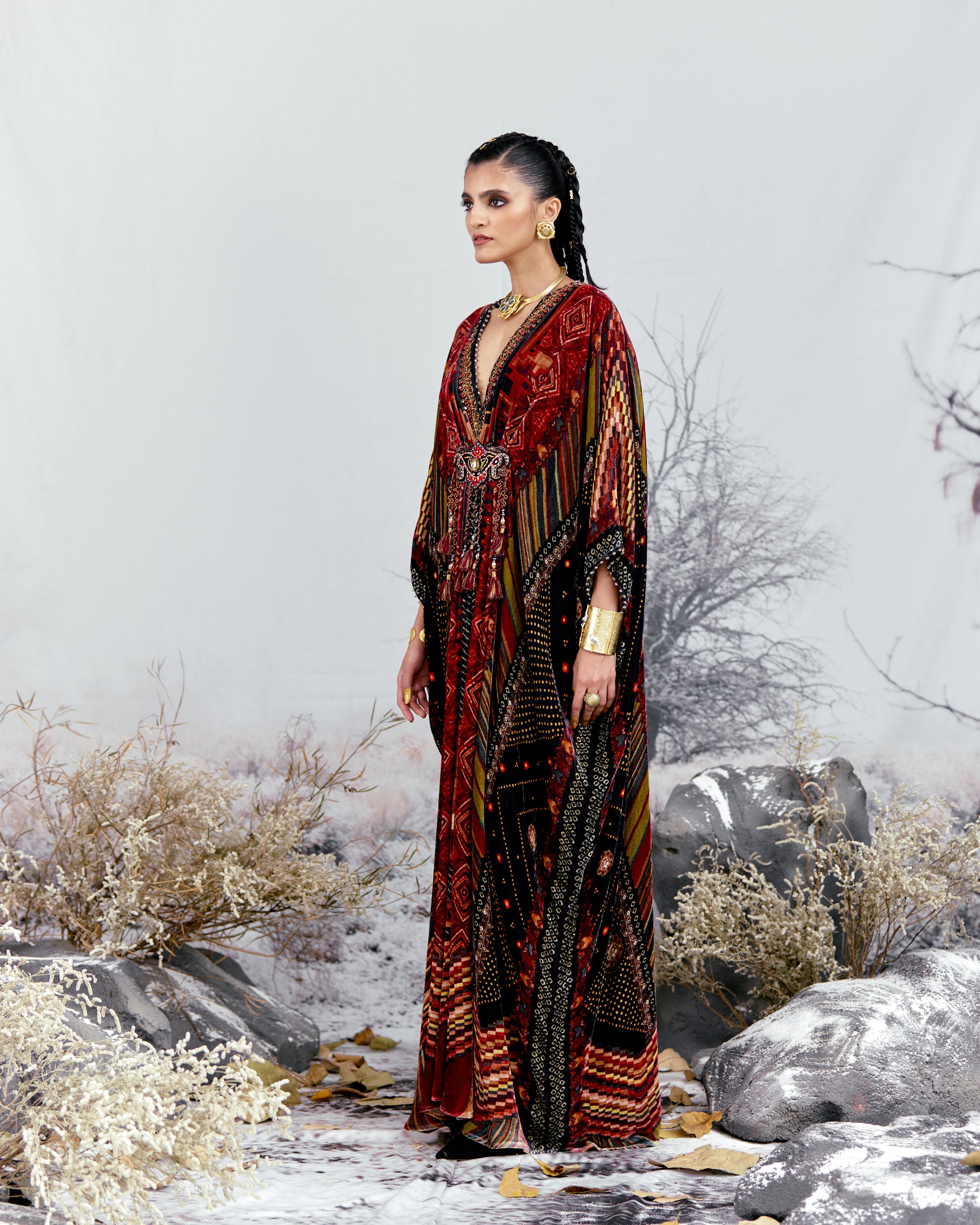 Tijori : Imama - Red/Black