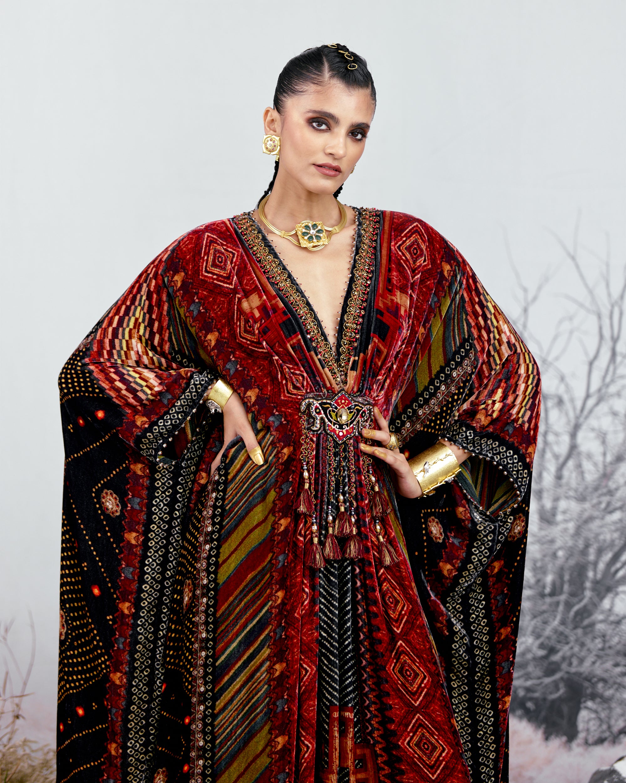 Tijori : Imama - Red/Black