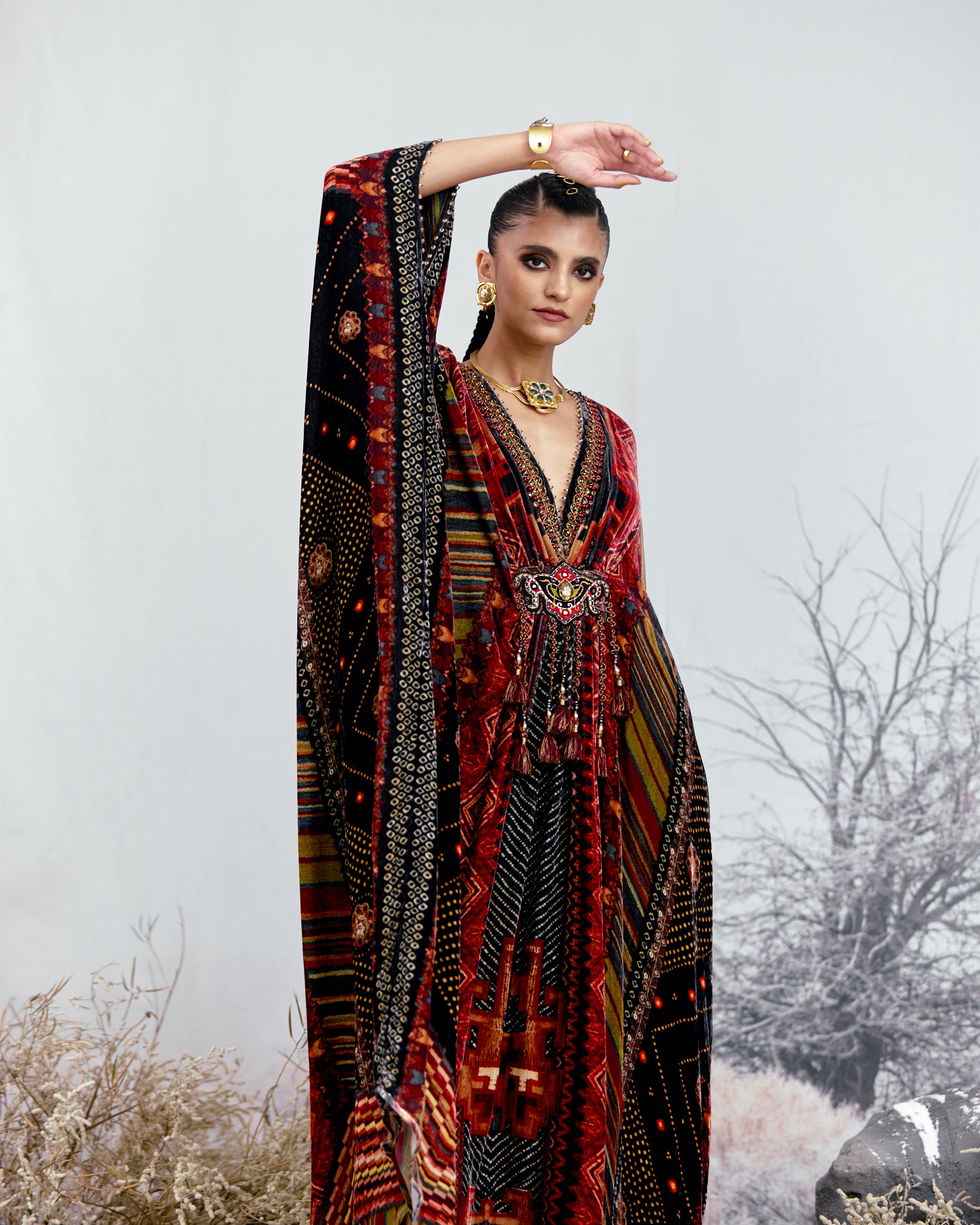 Tijori : Imama - Red/Black