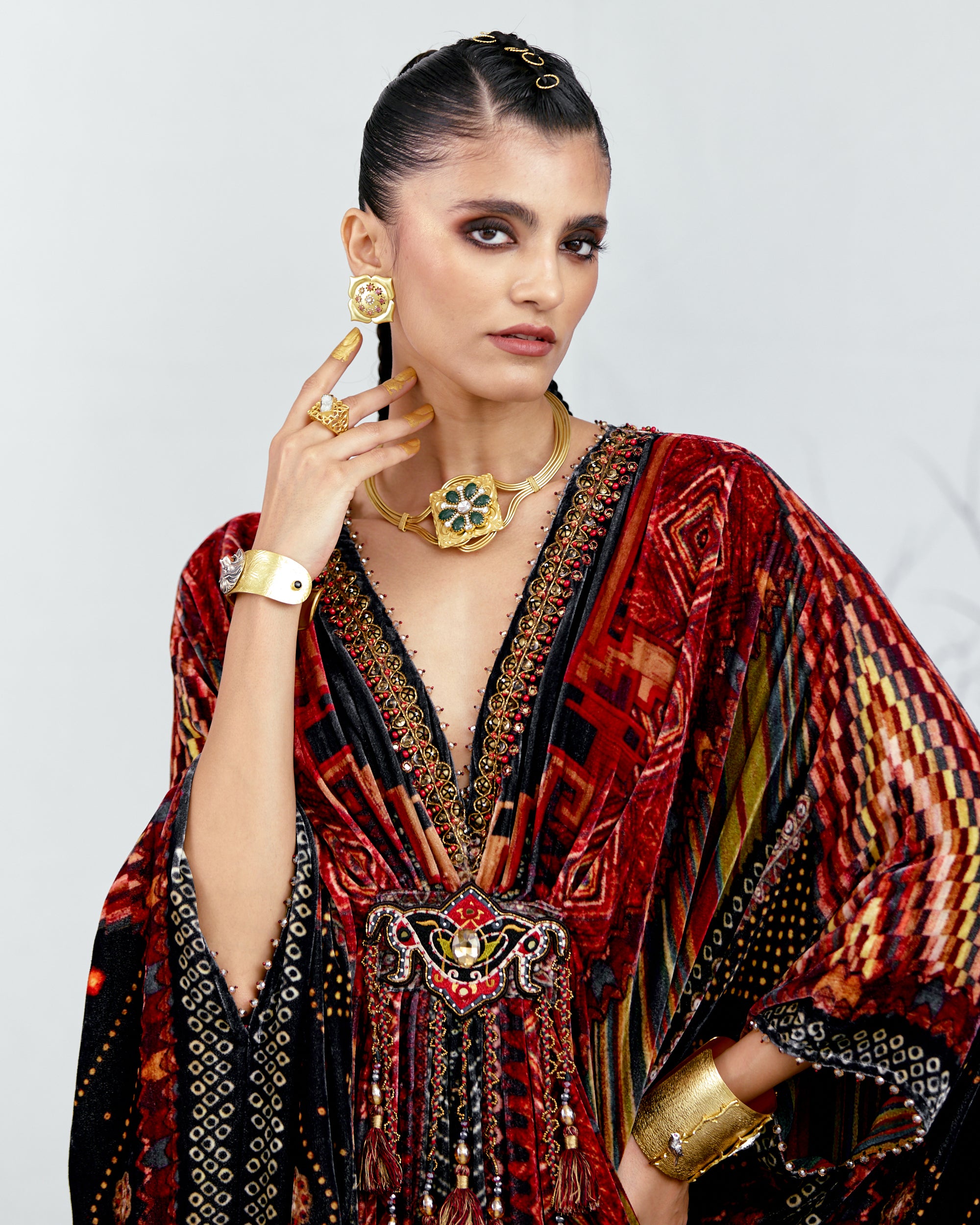 Tijori : Imama - Red/Black