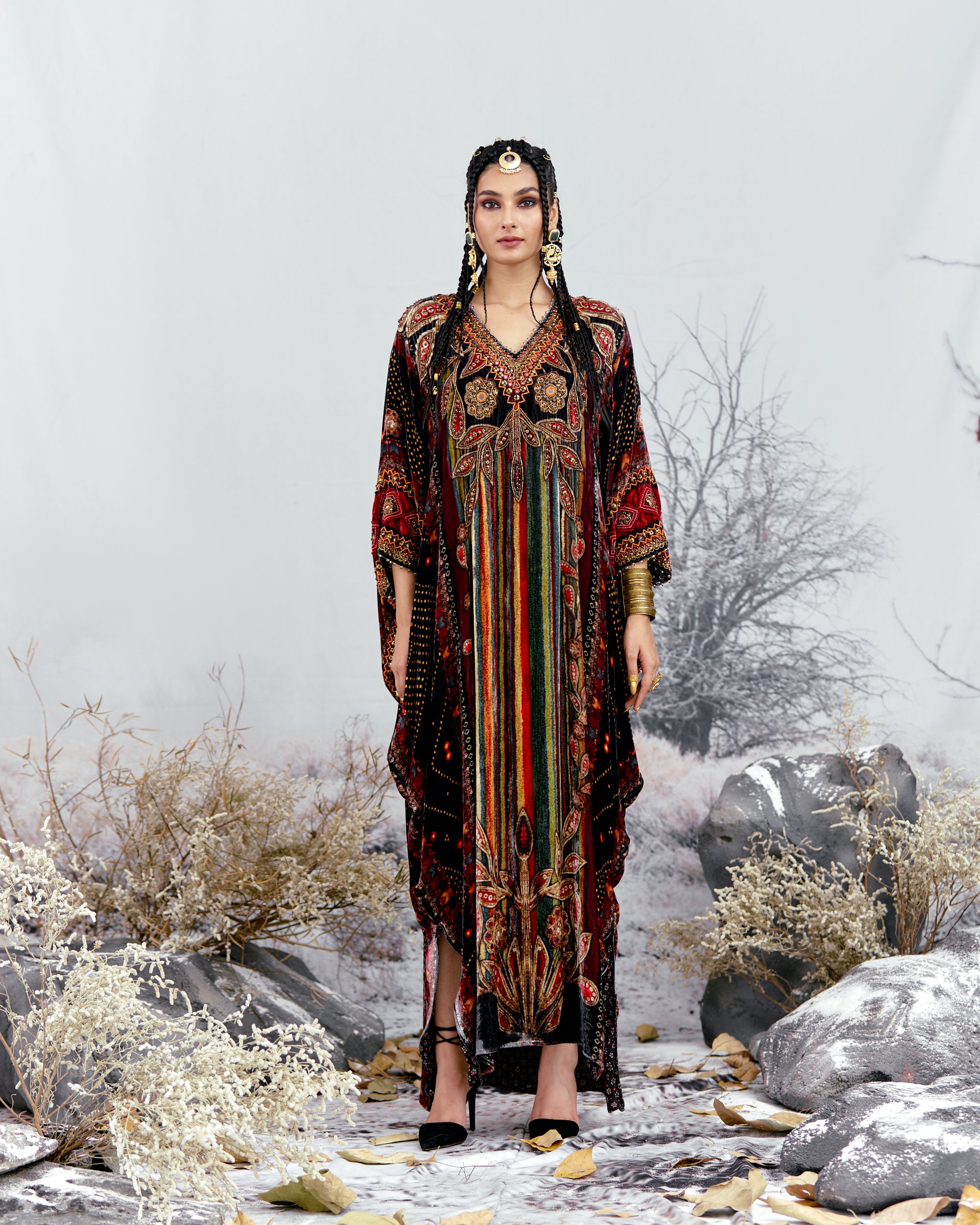 Tijori : Verusha - Black/Multi