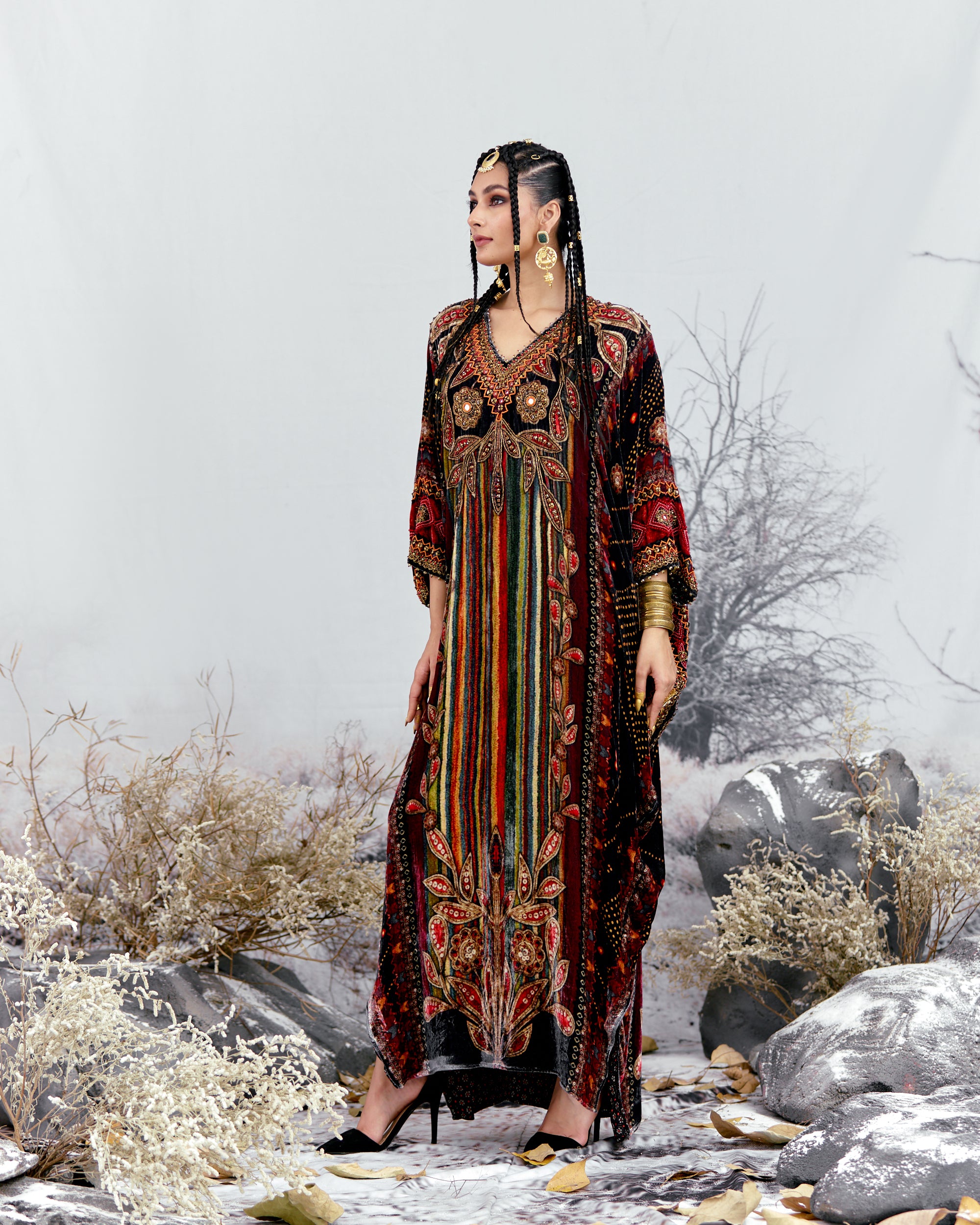 Tijori : Verusha - Black/Multi