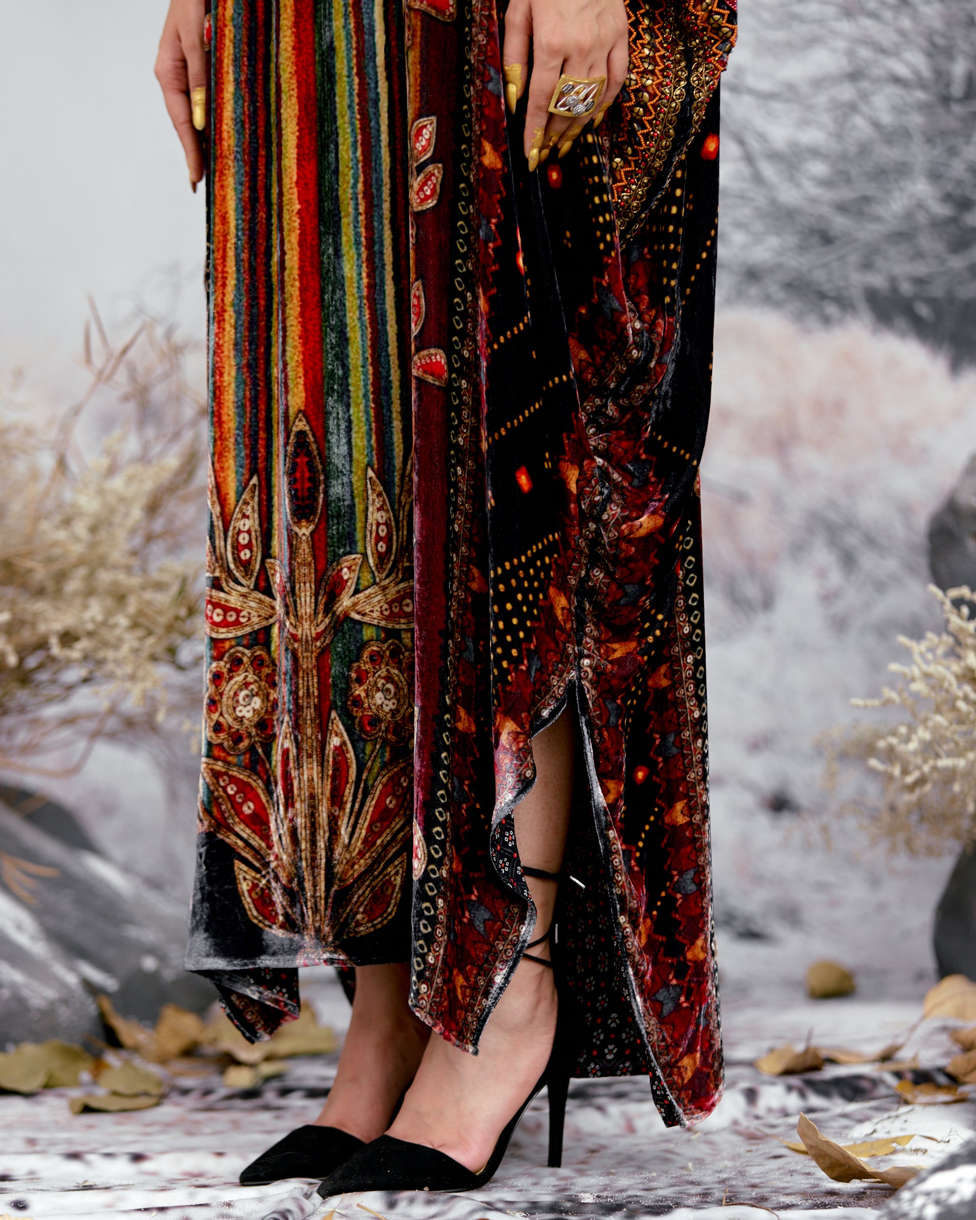 Tijori : Verusha - Black/Multi