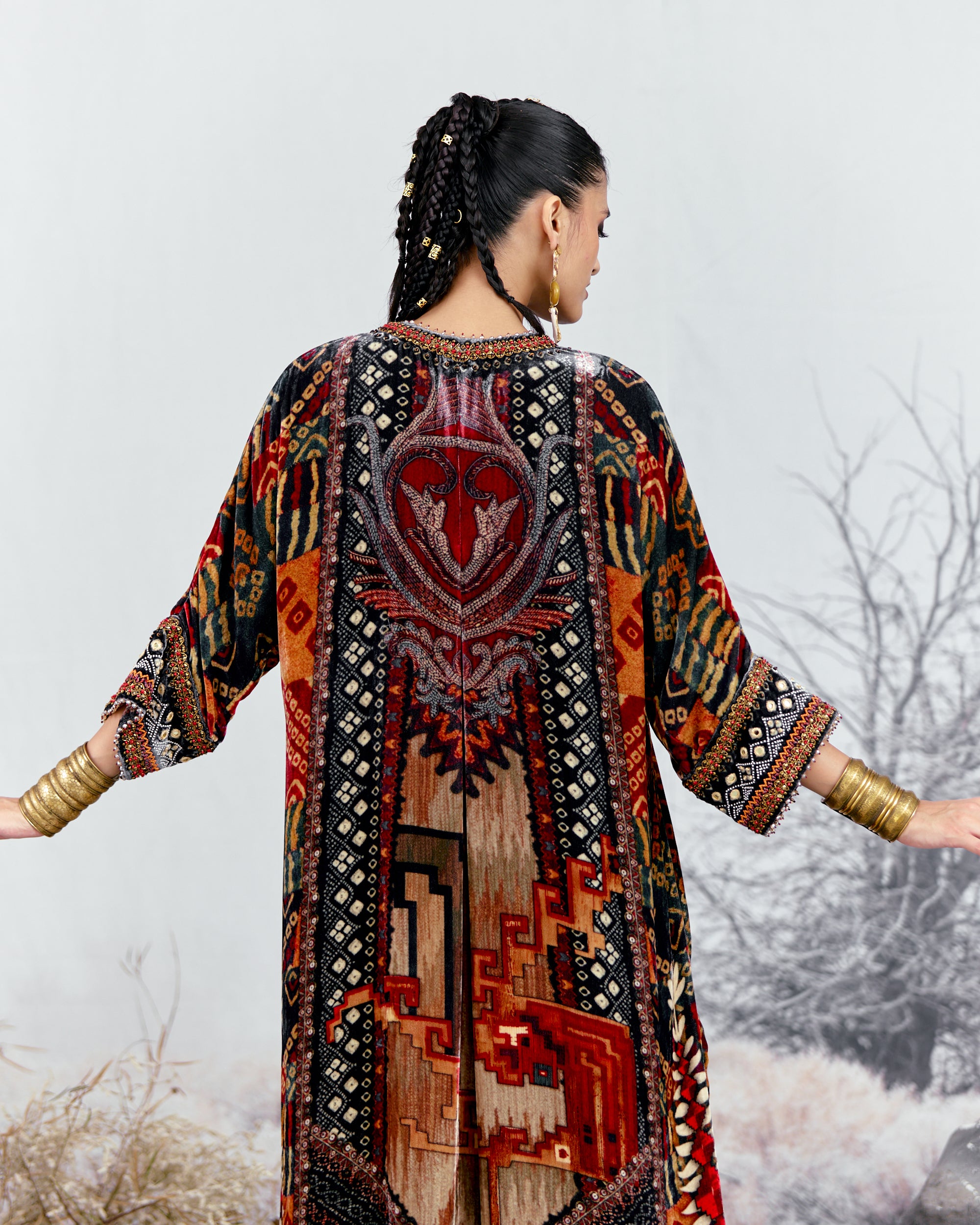 Tijori : Banera - Red/Black