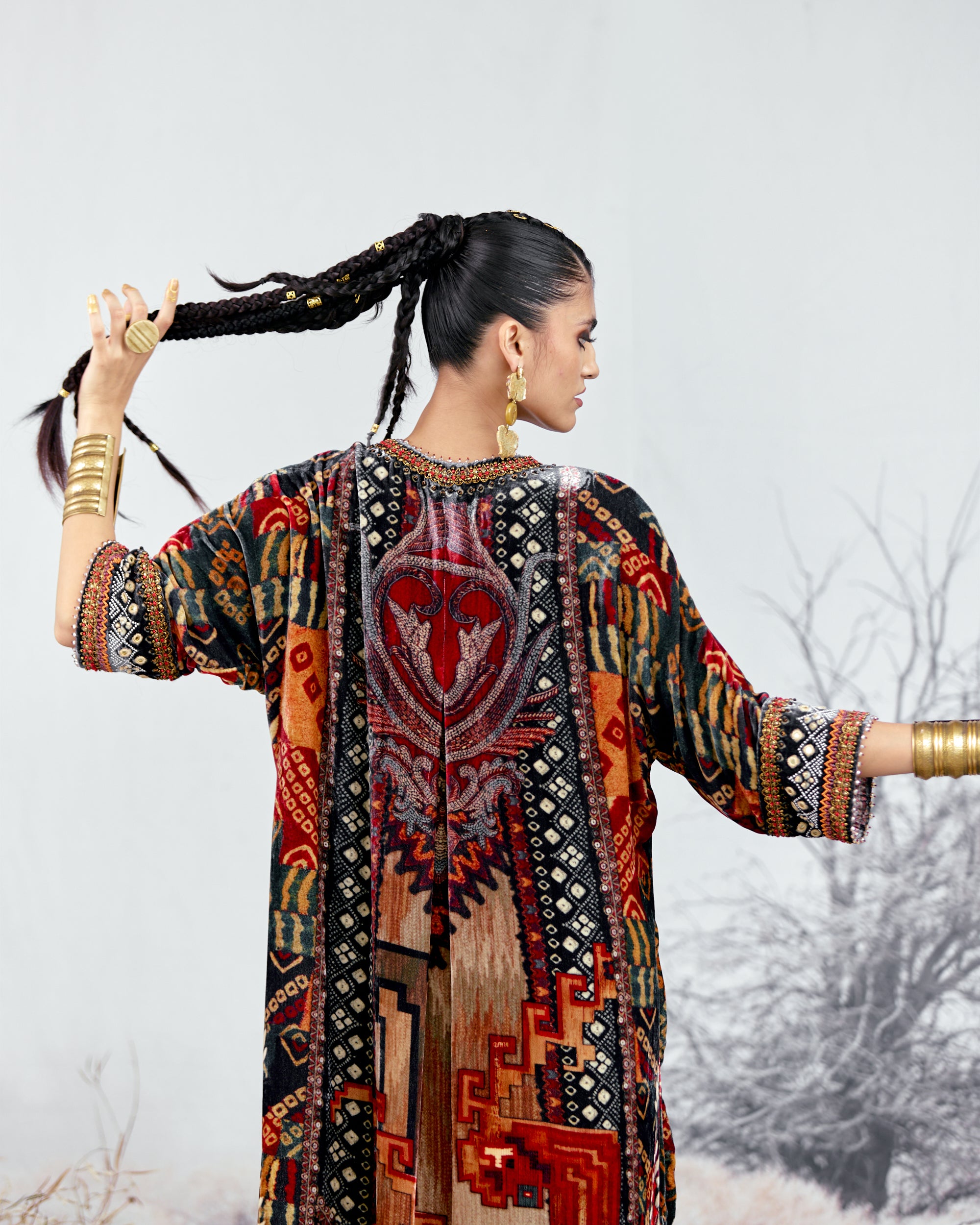 Tijori : Banera - Red/Black