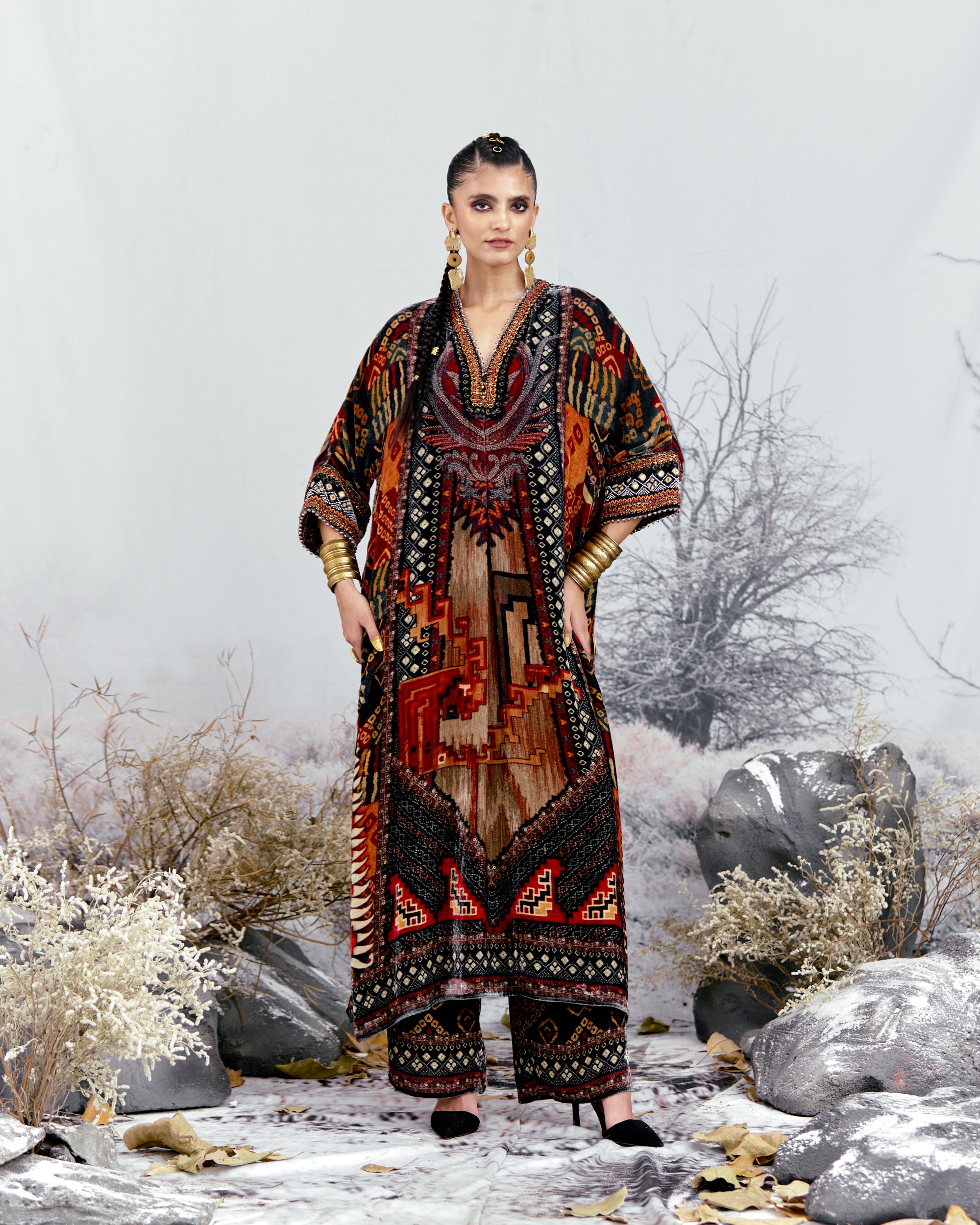 Tijori : Banera - Red/Black