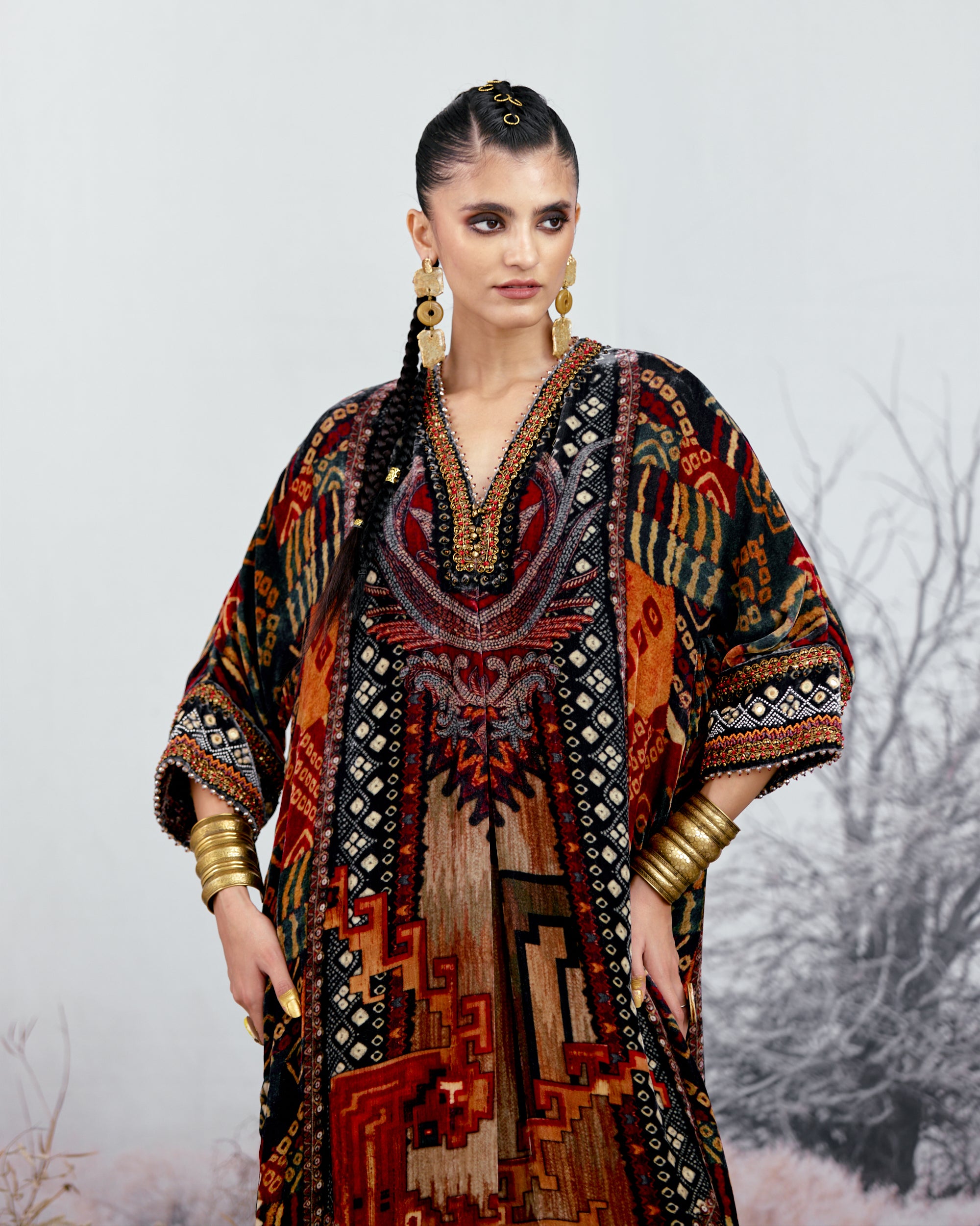 Tijori : Banera - Red/Black
