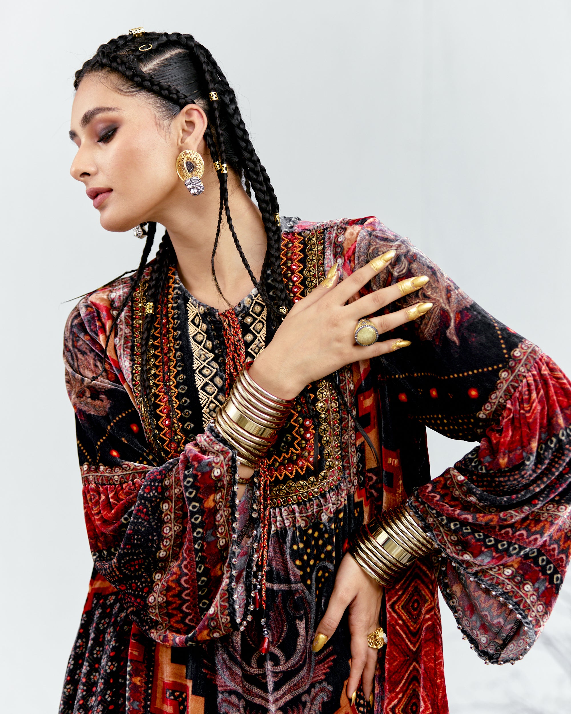 Tijori : Pankti - Black/Red