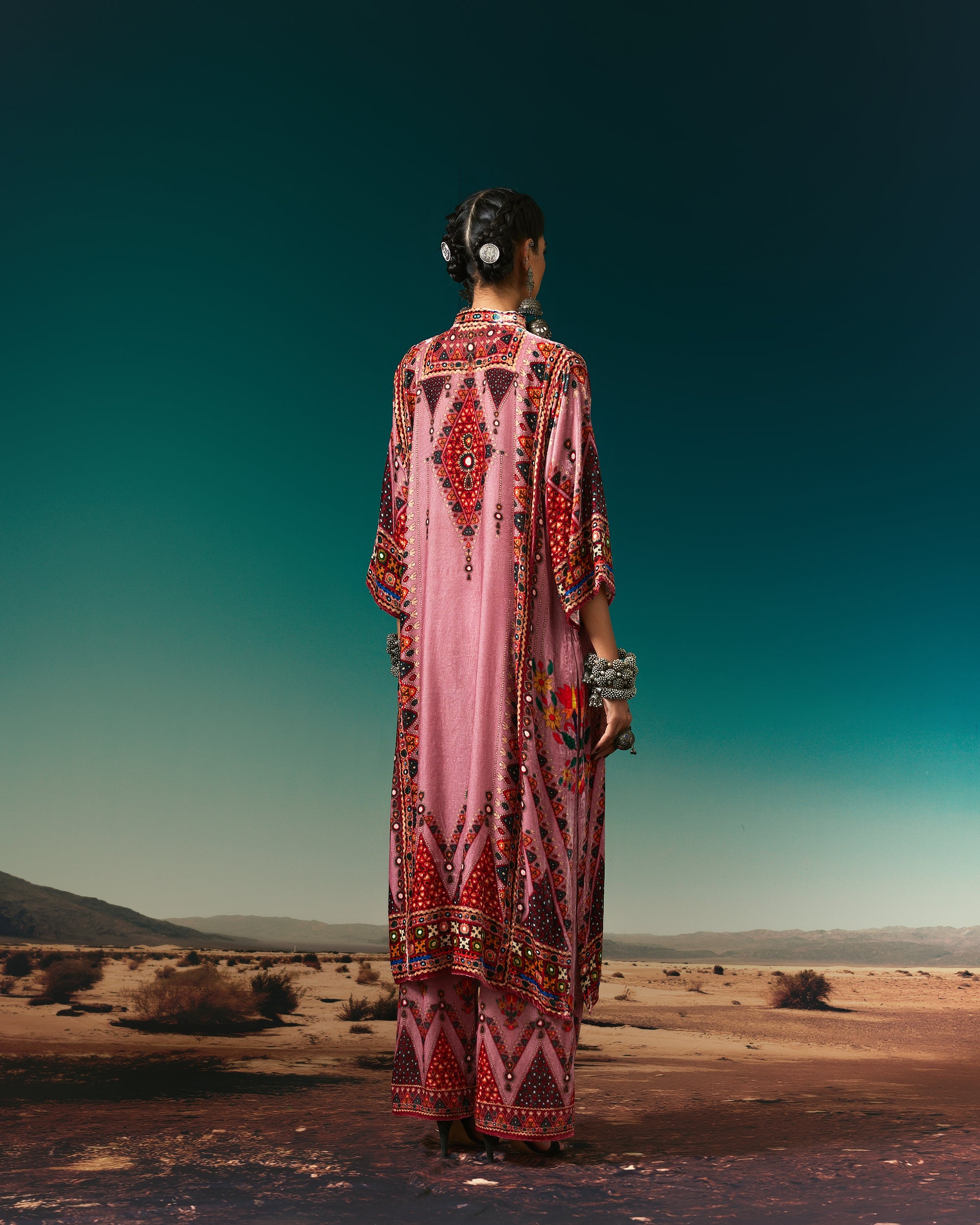 Kutch : Ghazala - Vieux Rose