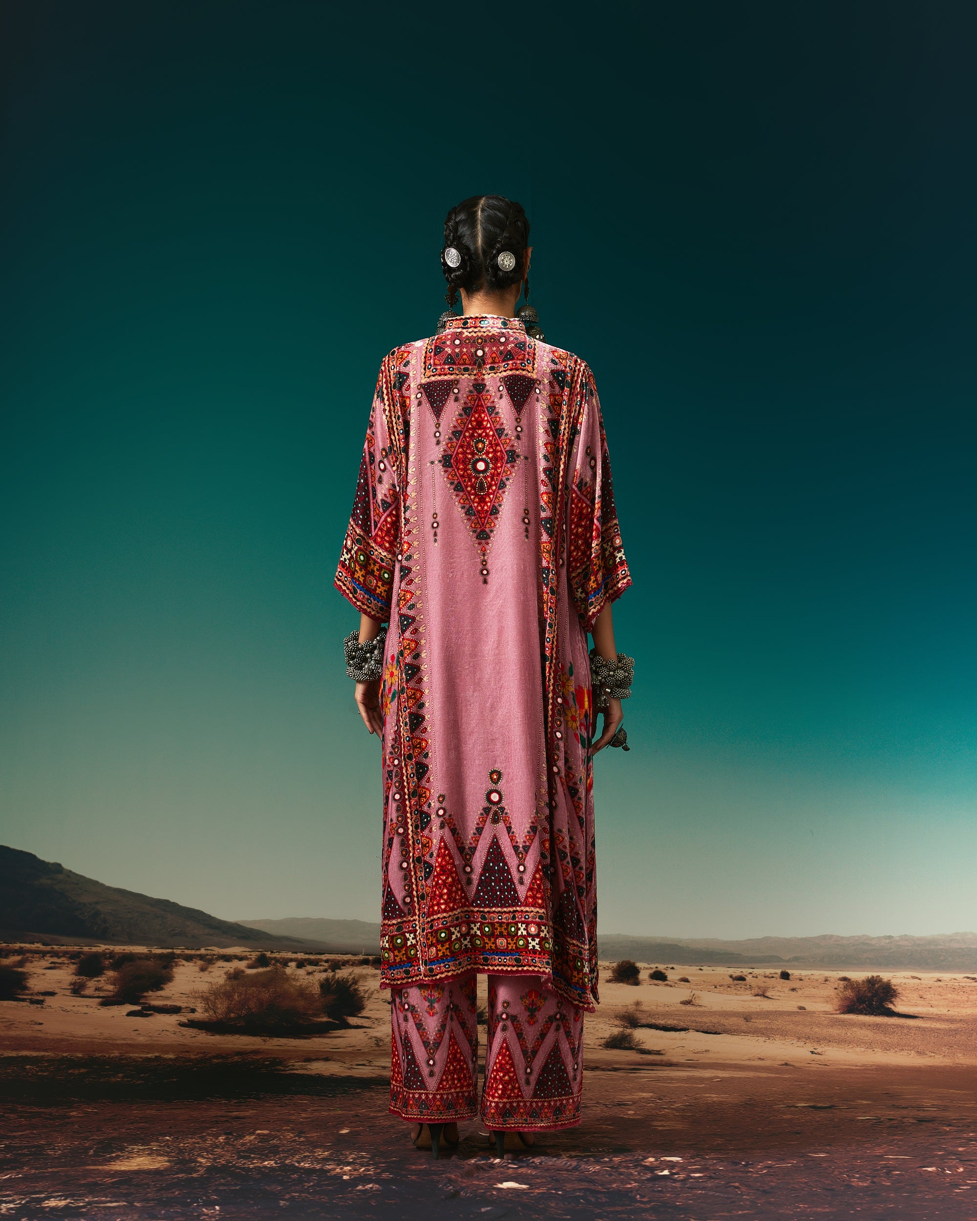 Kutch : Ghazala - Vieux Rose