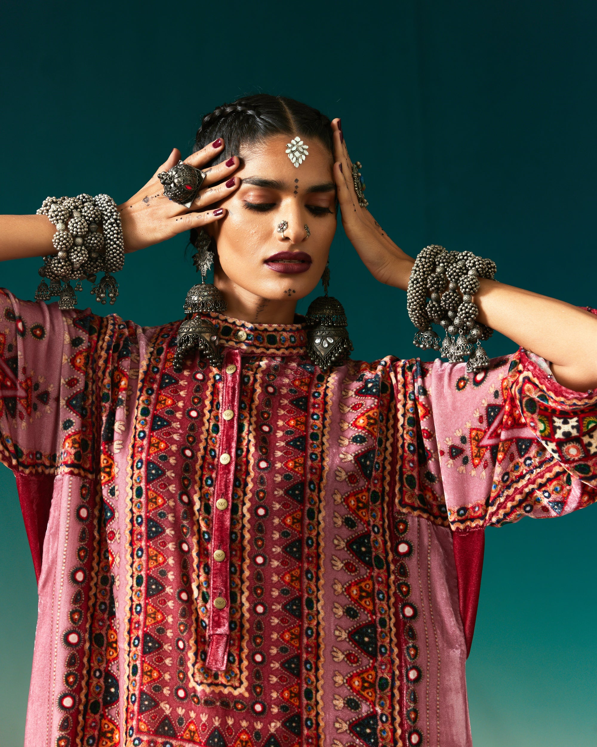 Kutch : Ghazala - Vieux Rose