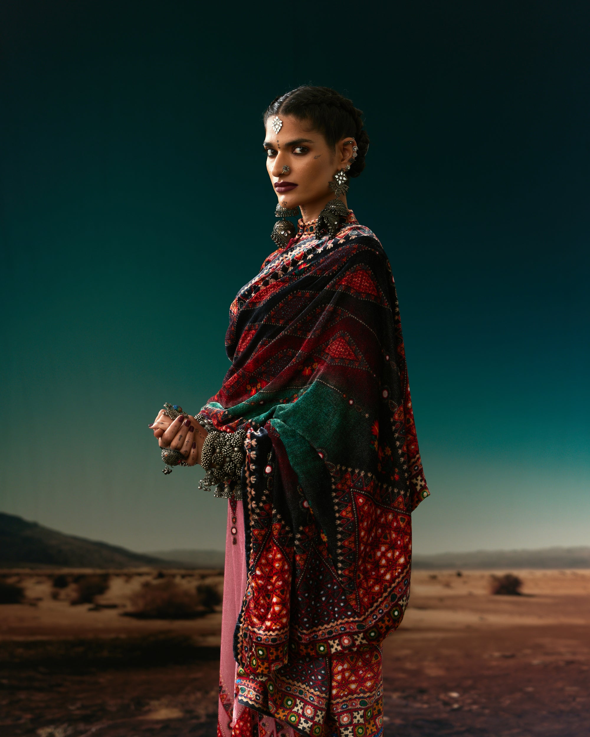 Kutch : Ghazala - Vieux Rose