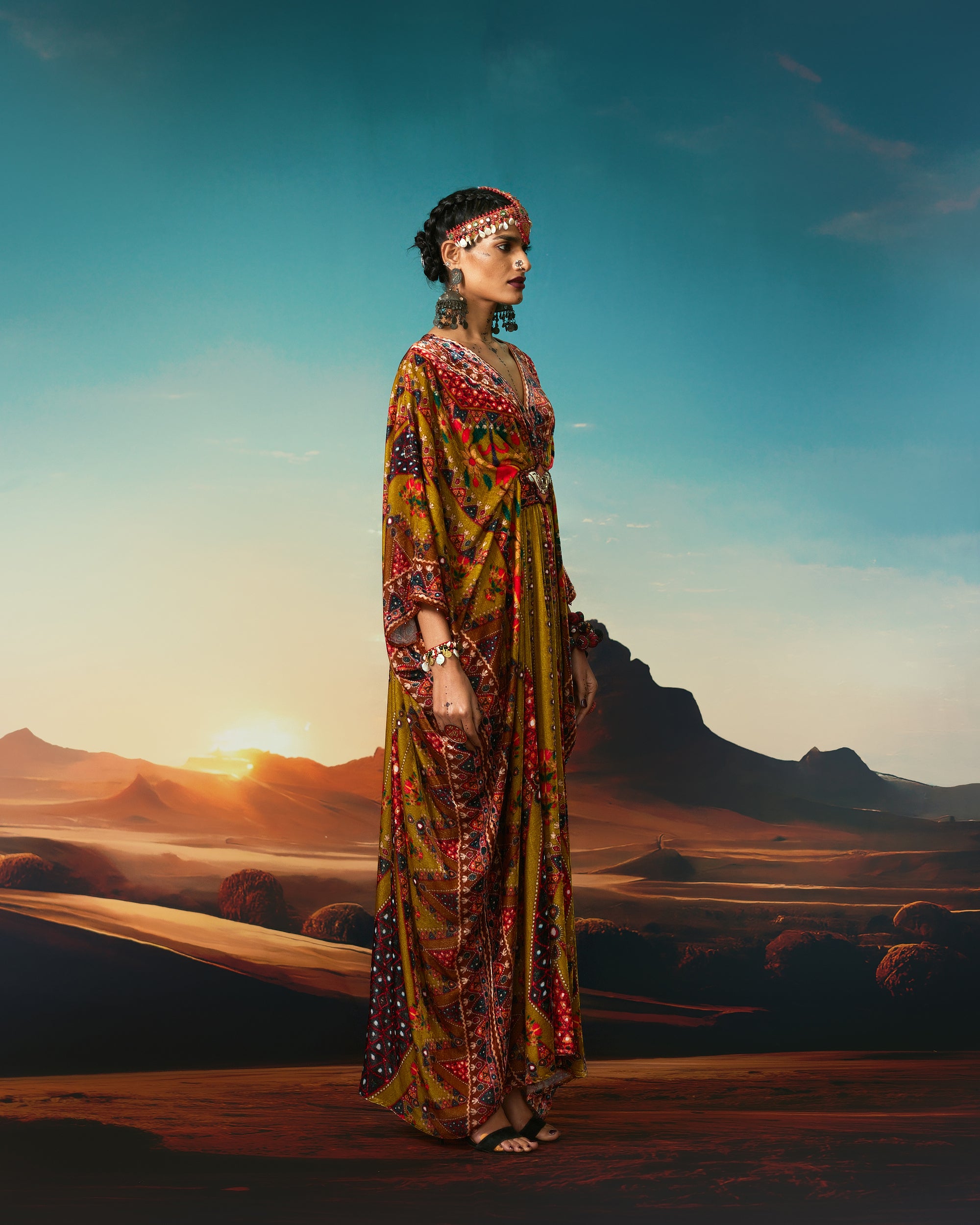 Kutch : Imama - Anise Green