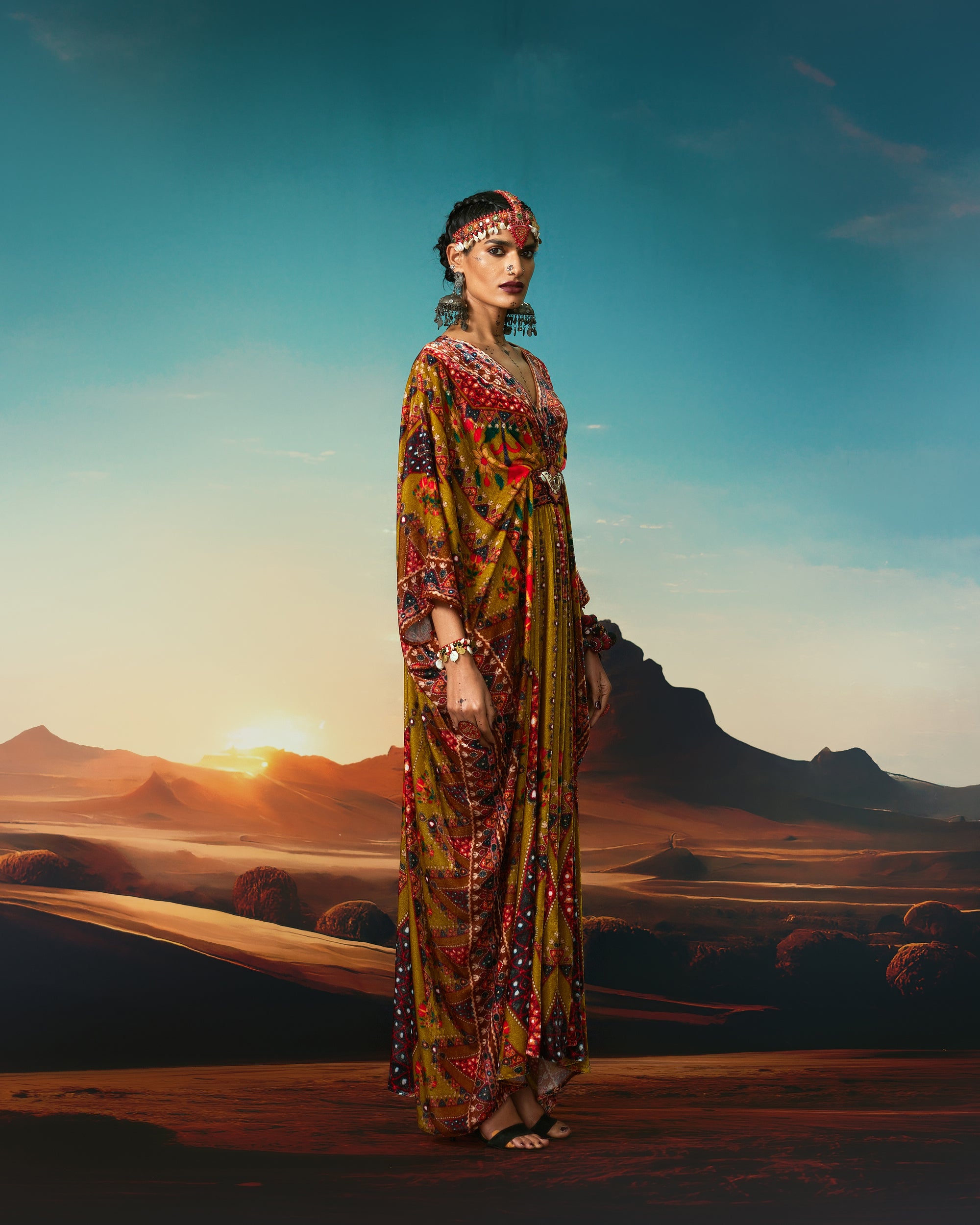 Kutch : Imama - Anise Green
