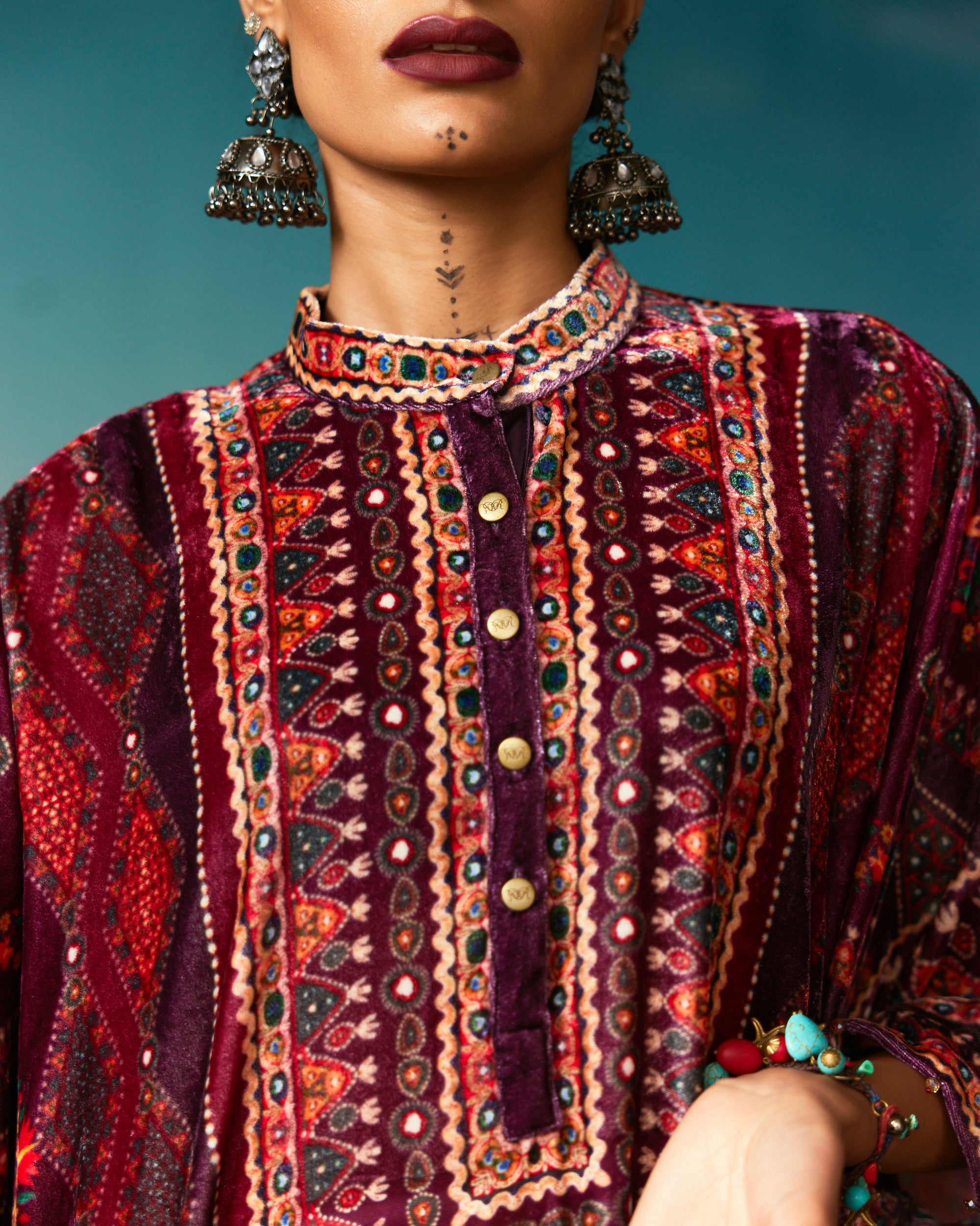 Kutch : Chanel 36" - Raspberry