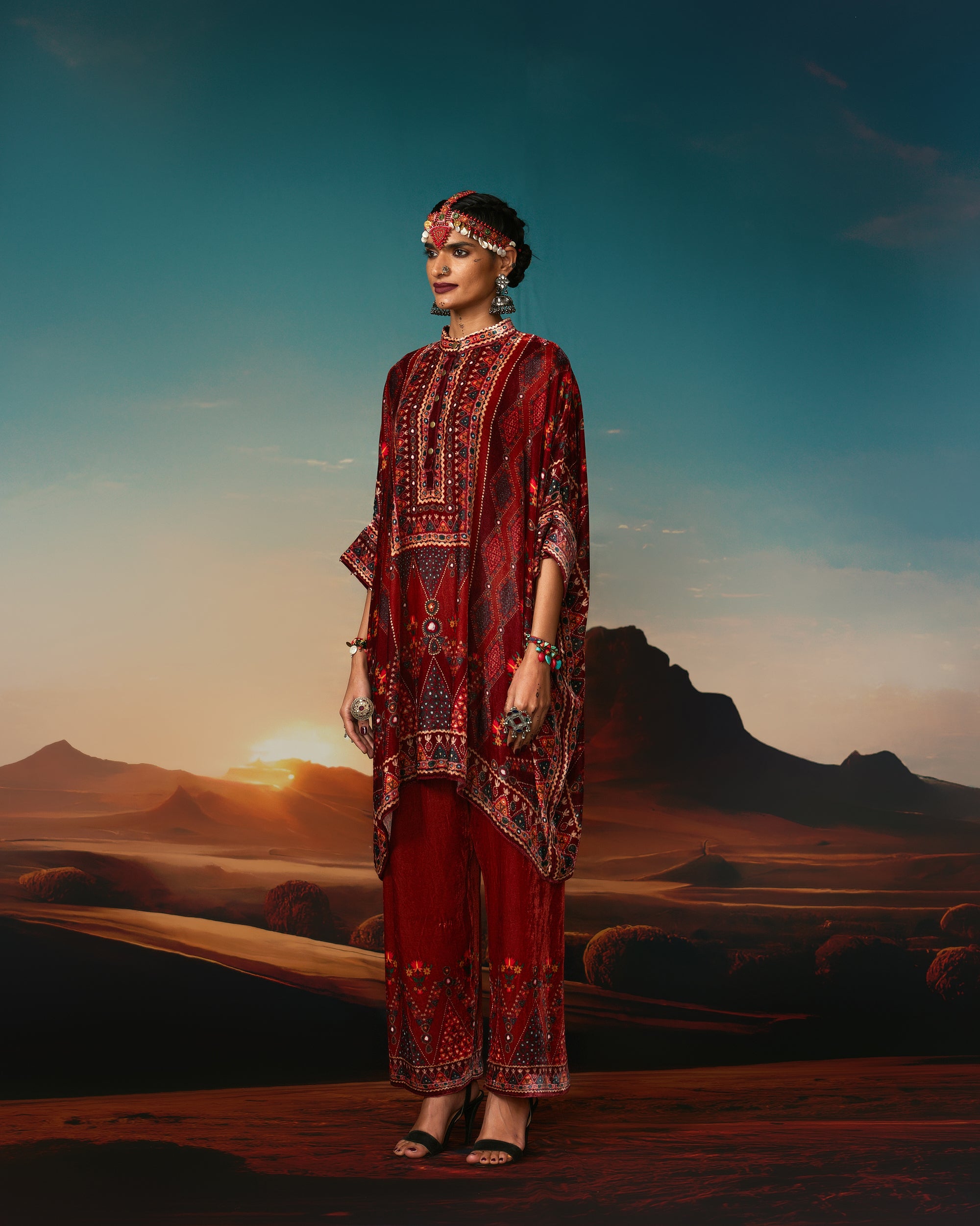 Kutch : Chanel 36" - Rust