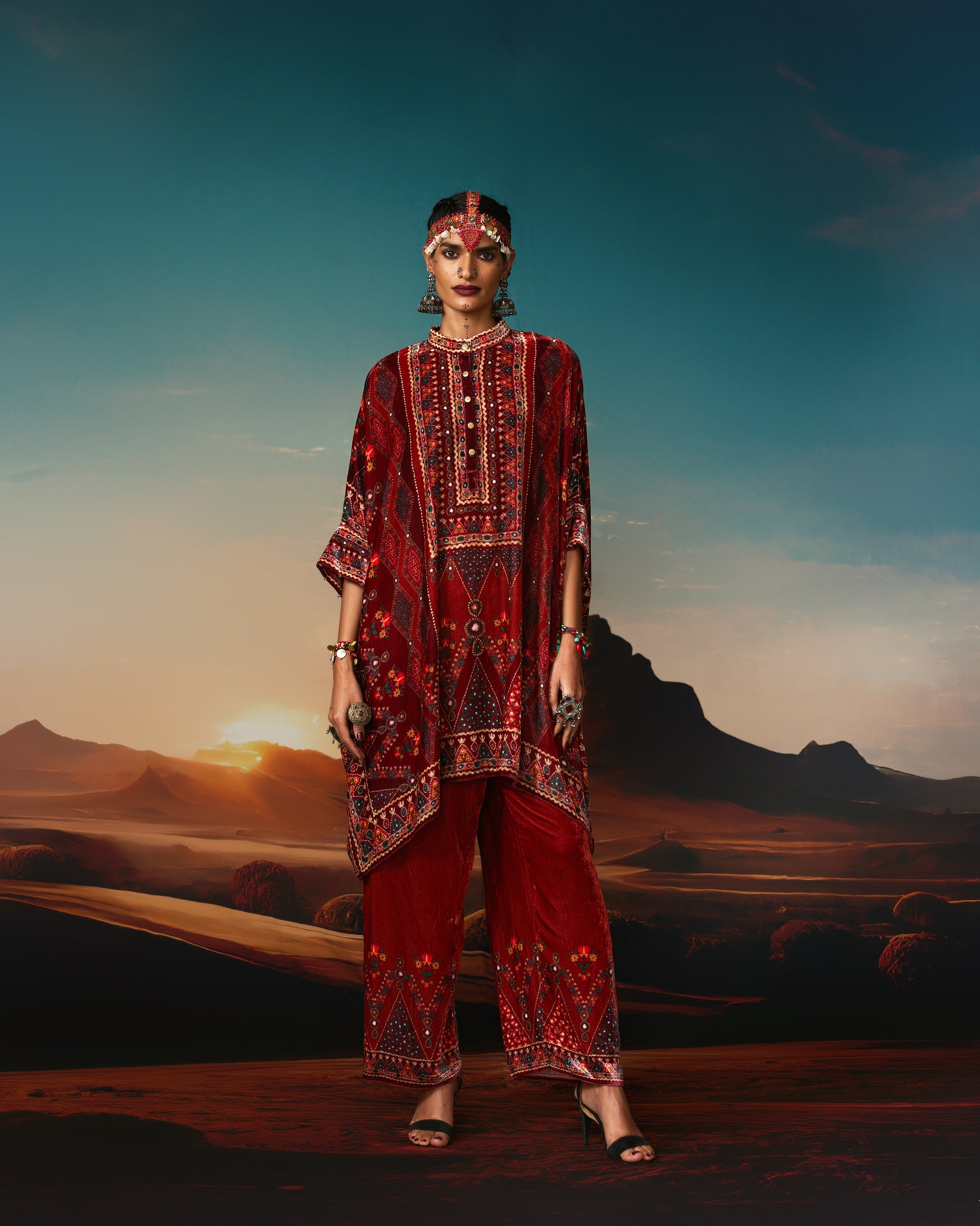 Kutch : Chanel 36" - Rust