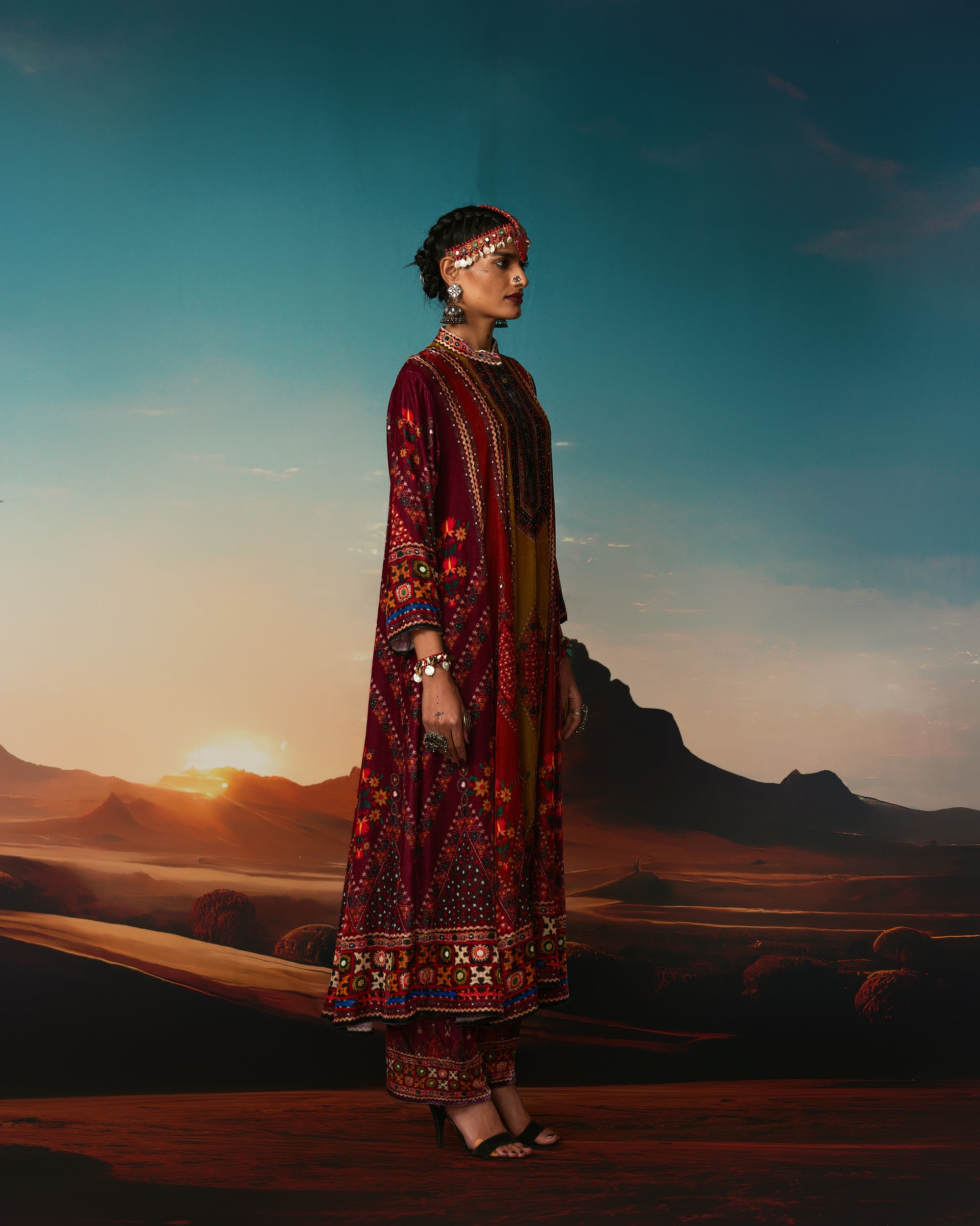 Kutch : Ada - Anise/Rust/Raspberry