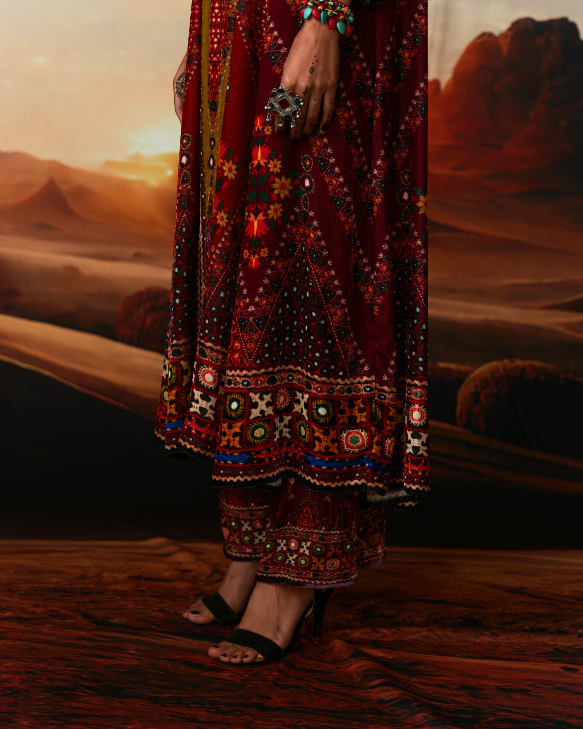 Kutch : Ada - Anise/Rust/Raspberry