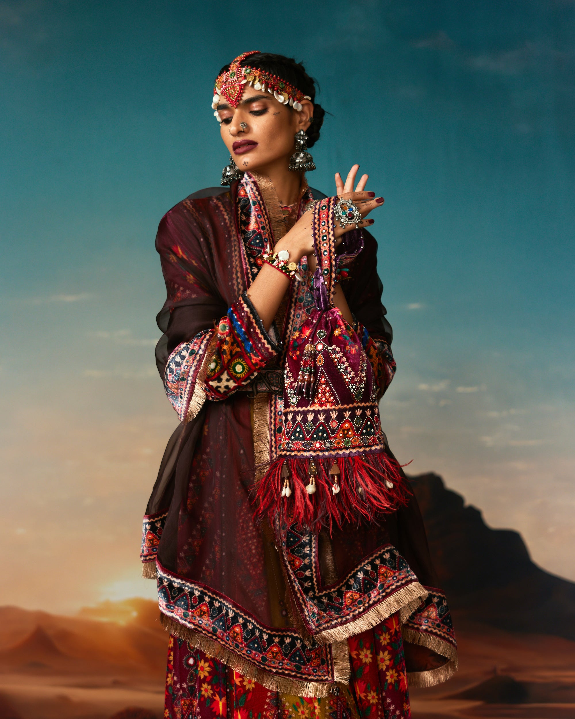 Kutch : Ada - Anise/Rust/Raspberry