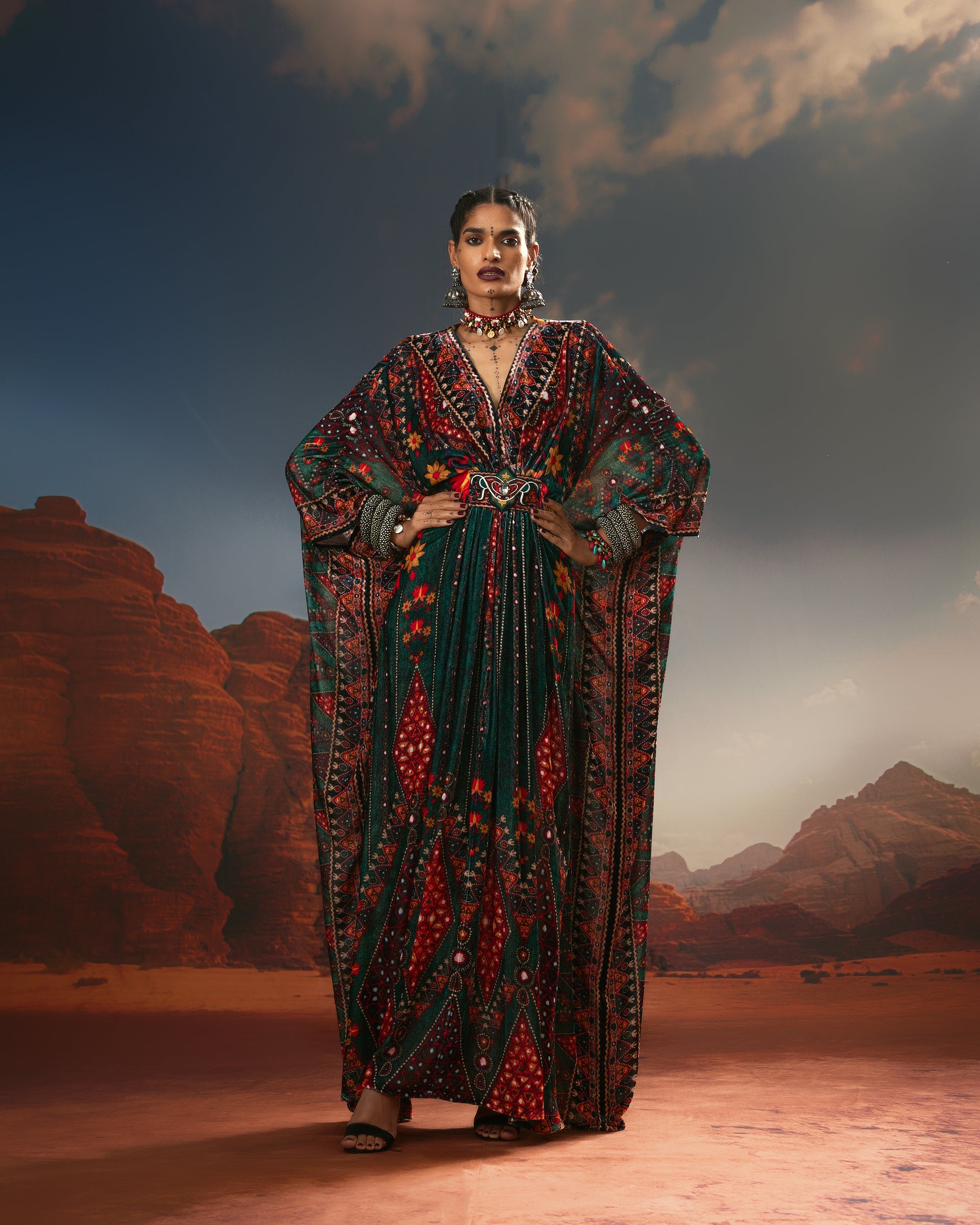 Kutch : Imama - Teal
