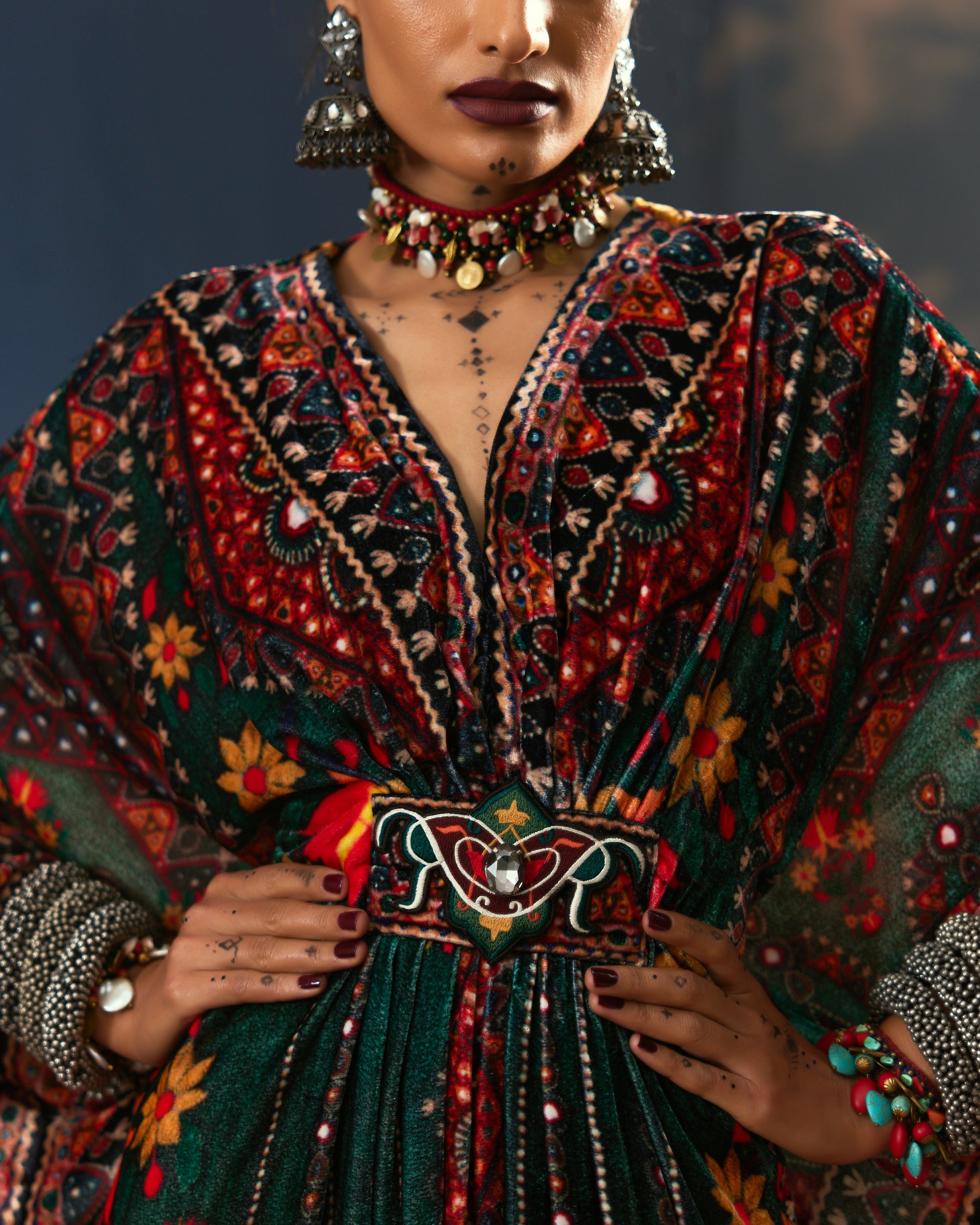 Kutch : Imama - Teal