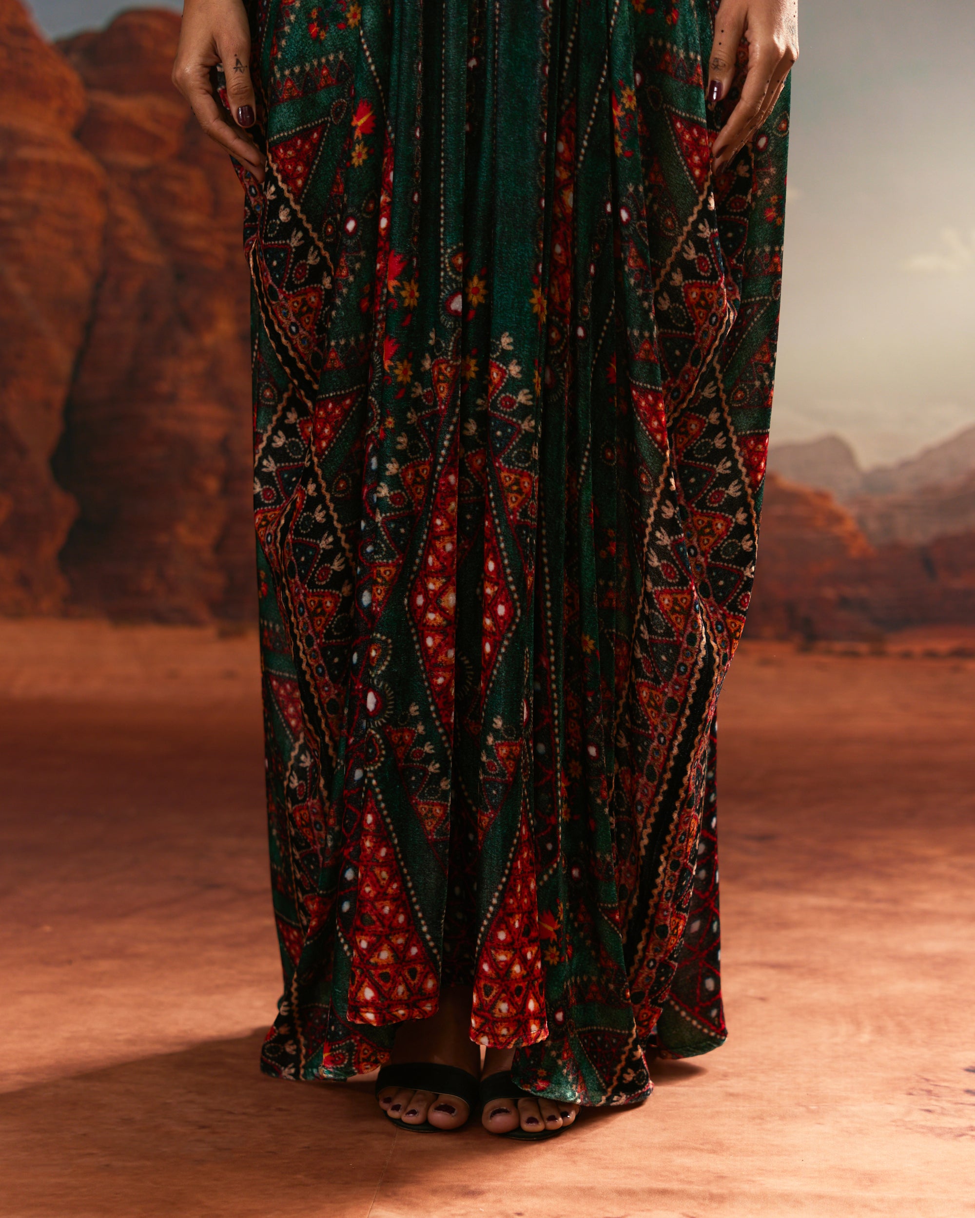 Kutch : Imama - Teal
