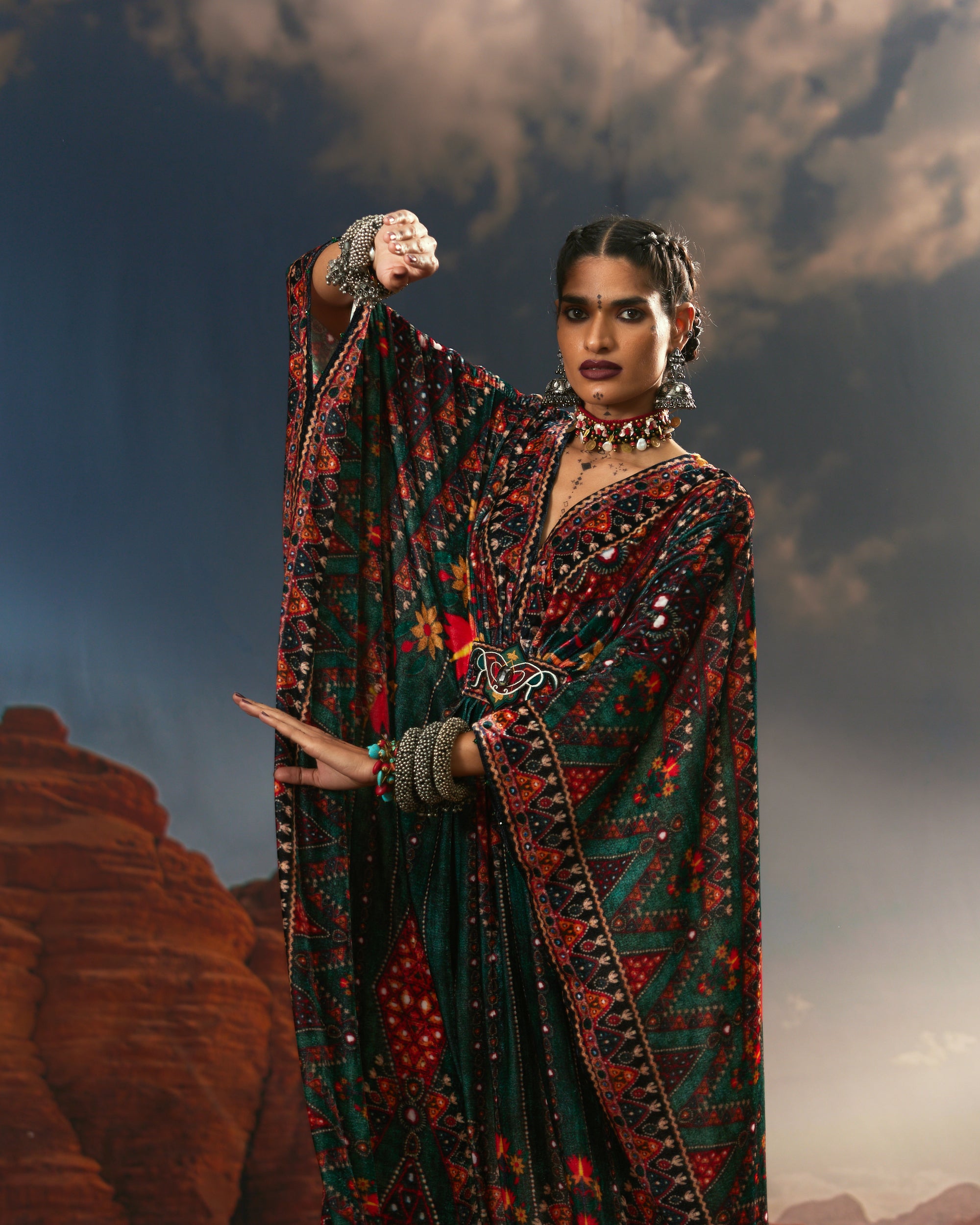 Kutch : Imama - Teal