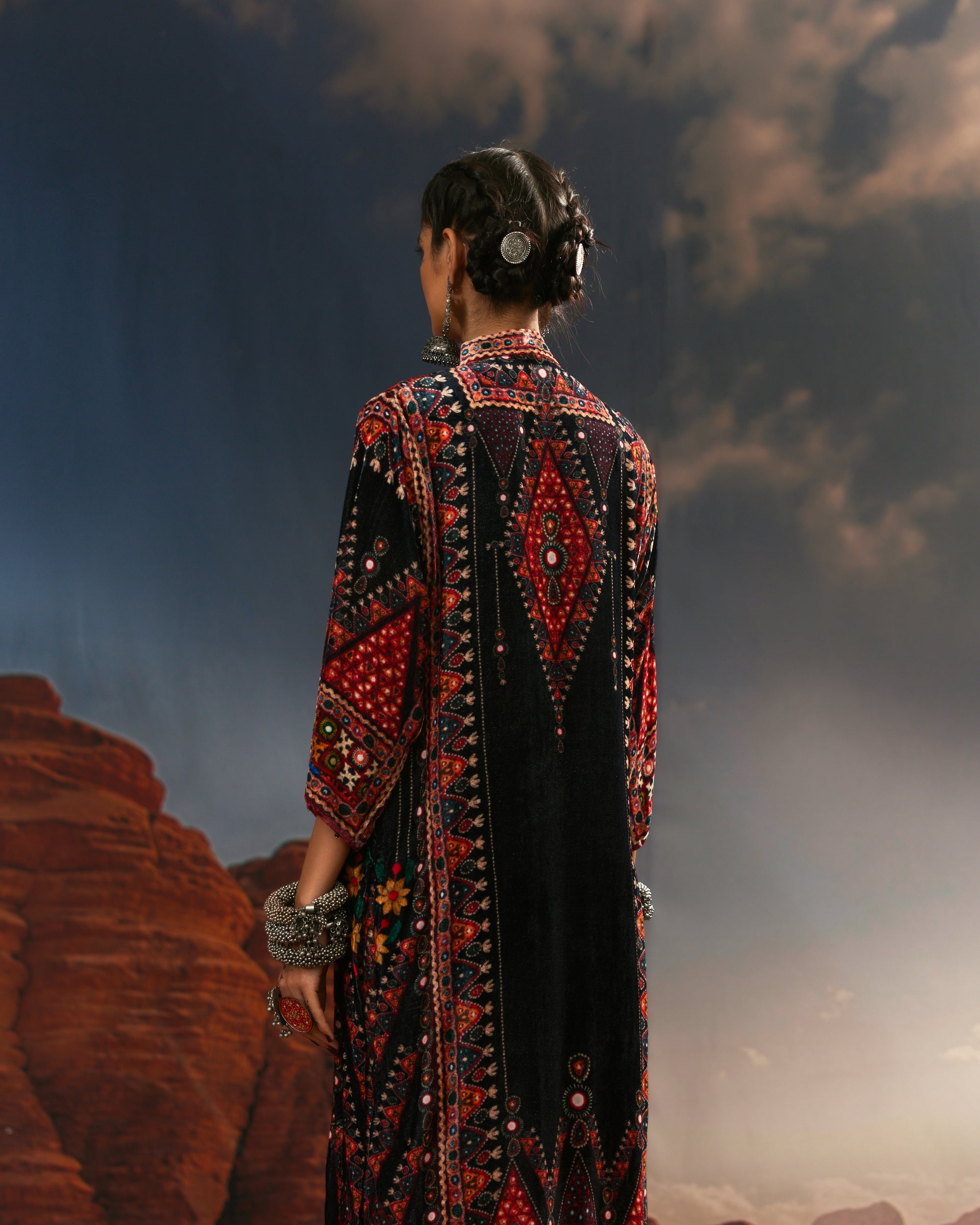Kutch : Ghazala - Black