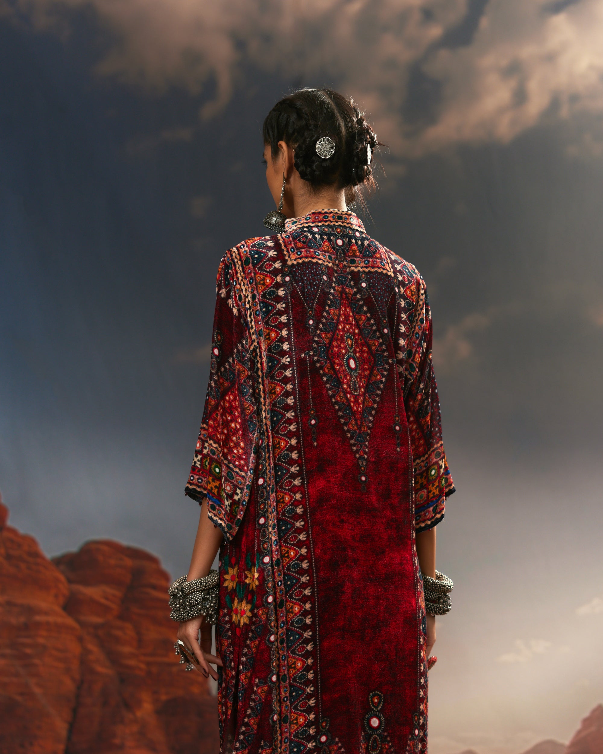 Kutch : Ghazala - Red