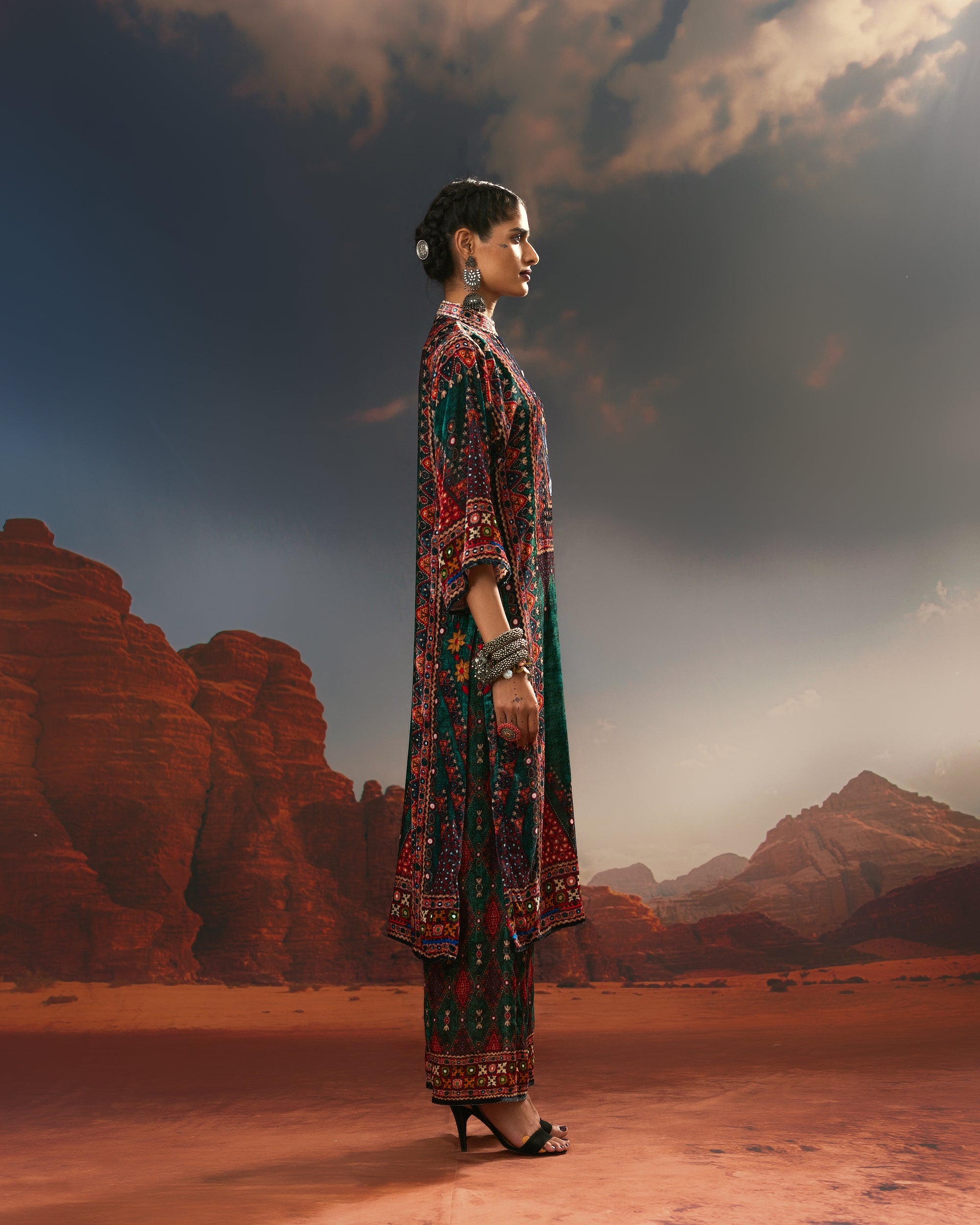 Kutch : Ghazala - Teal